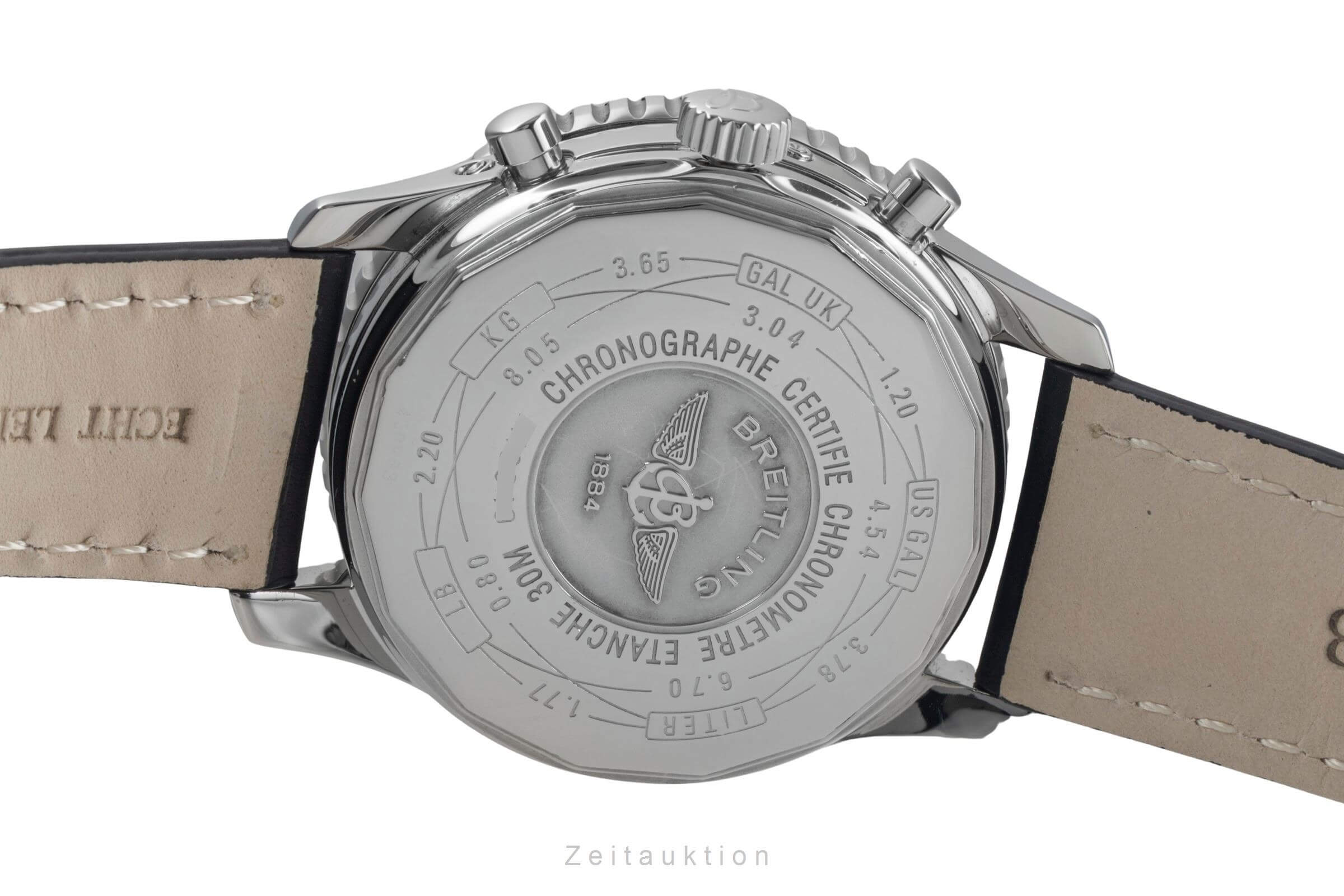 Breitling Navitimer Olympus Triple Date Chronograph Automatik Stahl Ref. A19340  [2501125]