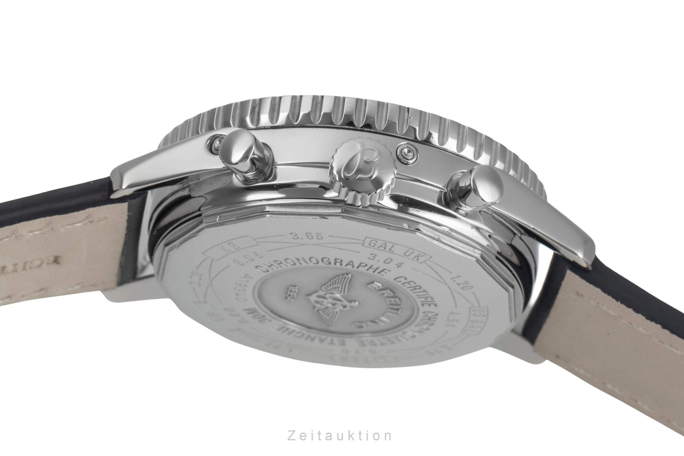 Breitling Navitimer Olympus Triple Date Chronograph Automatik Stahl Ref. A19340  [2501125]