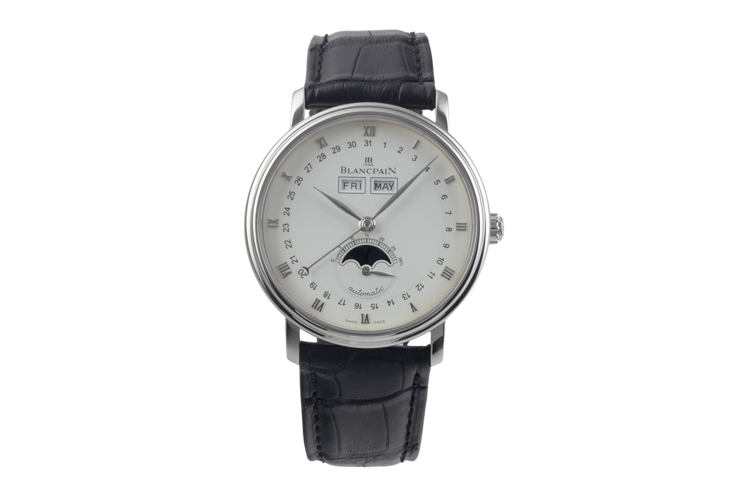Blancpain Villeret acciaio automatismo orologio da uomo 6263-1127-55A LP: 15300EUR  [2501131]