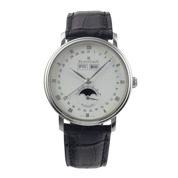 Blancpain Villeret acciaio automatismo orologio da uomo 6263-1127-55A LP: 15300EUR  [2501131]