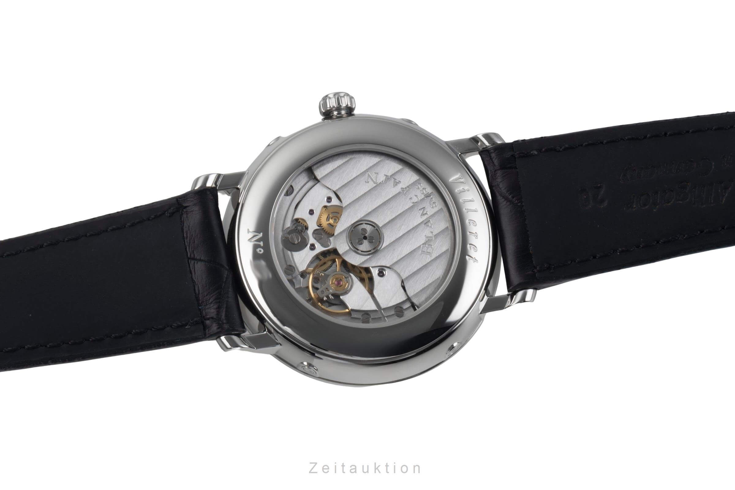 Blancpain Villeret acciaio automatismo orologio da uomo 6263-1127-55A LP: 15300EUR  [2501131]