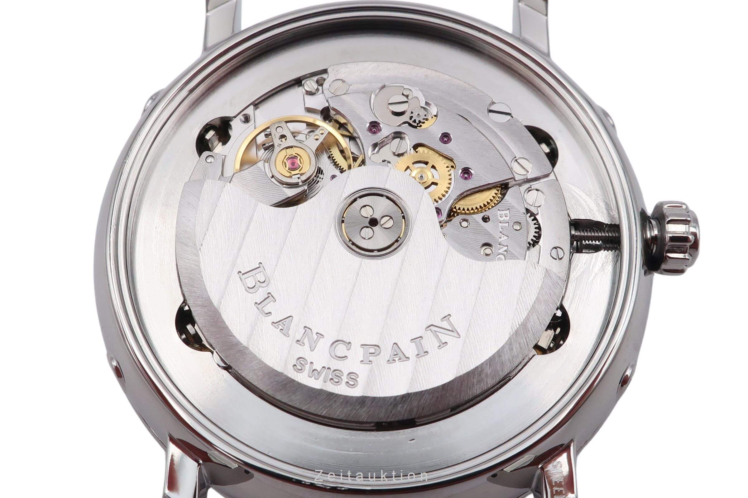 Blancpain Villeret acciaio automatismo orologio da uomo 6263-1127-55A LP: 15300EUR  [2501131]