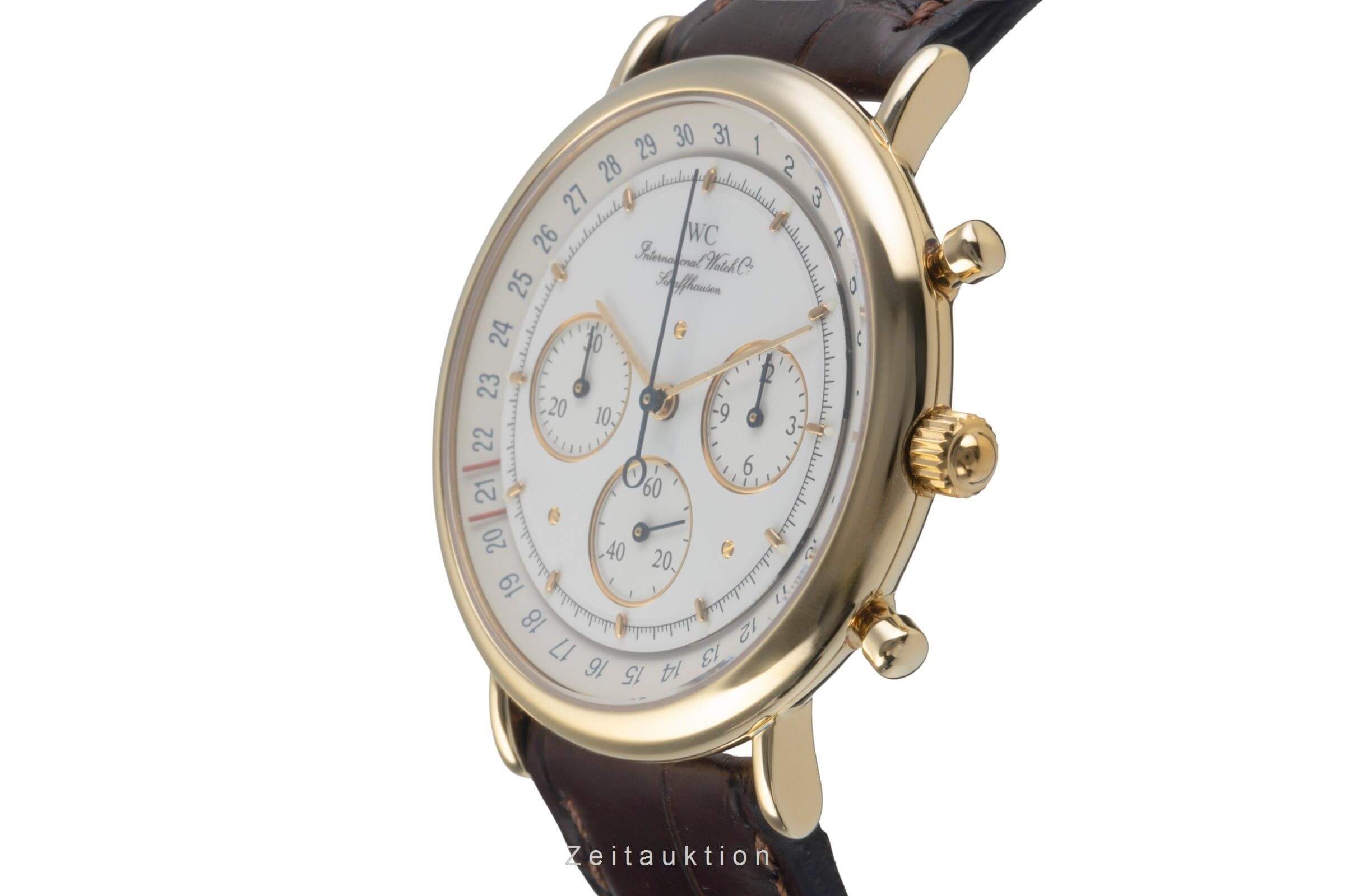 IWC Portofino cronógrafo oro de 18 quilates cuarzo reloj para caballeros IW373101  [2501132]