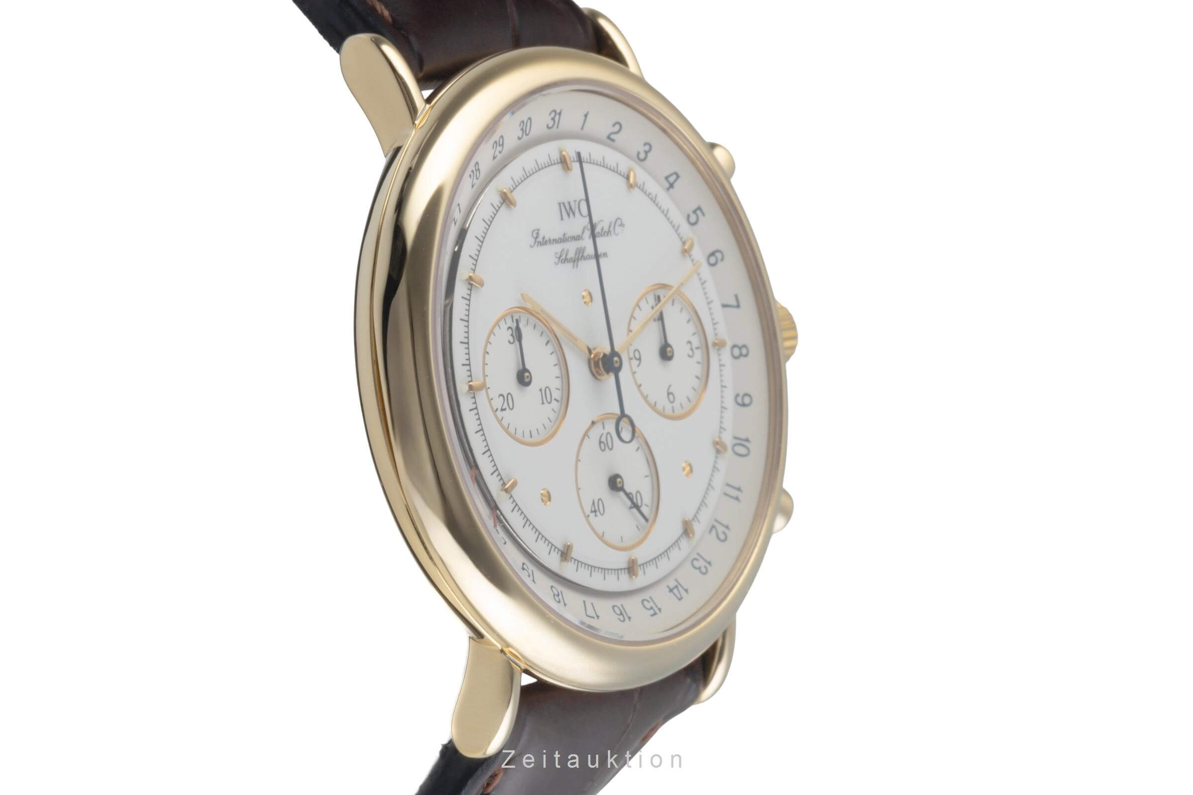 IWC Portofino cronógrafo oro de 18 quilates cuarzo reloj para caballeros IW373101  [2501132]