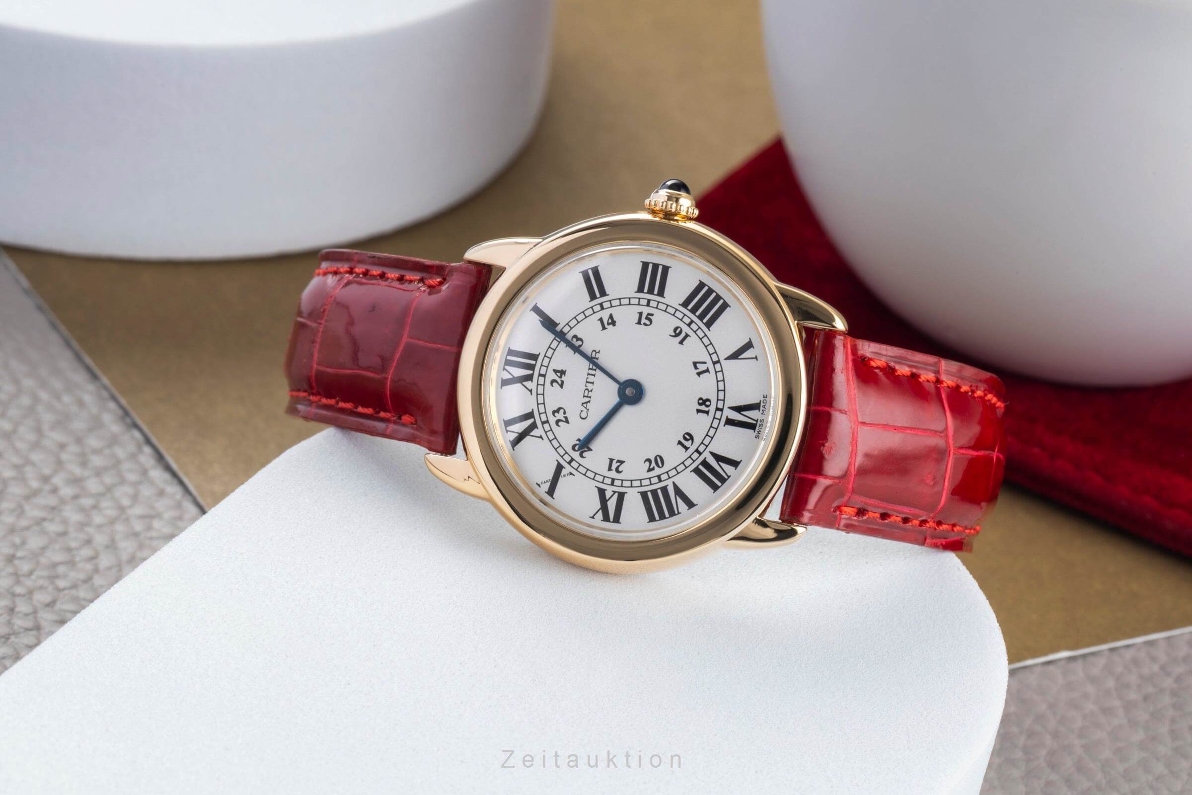 Cartier Ronde Solo acero / oro cuarzo Kal. 690 Ref. W6700355 | 2501141