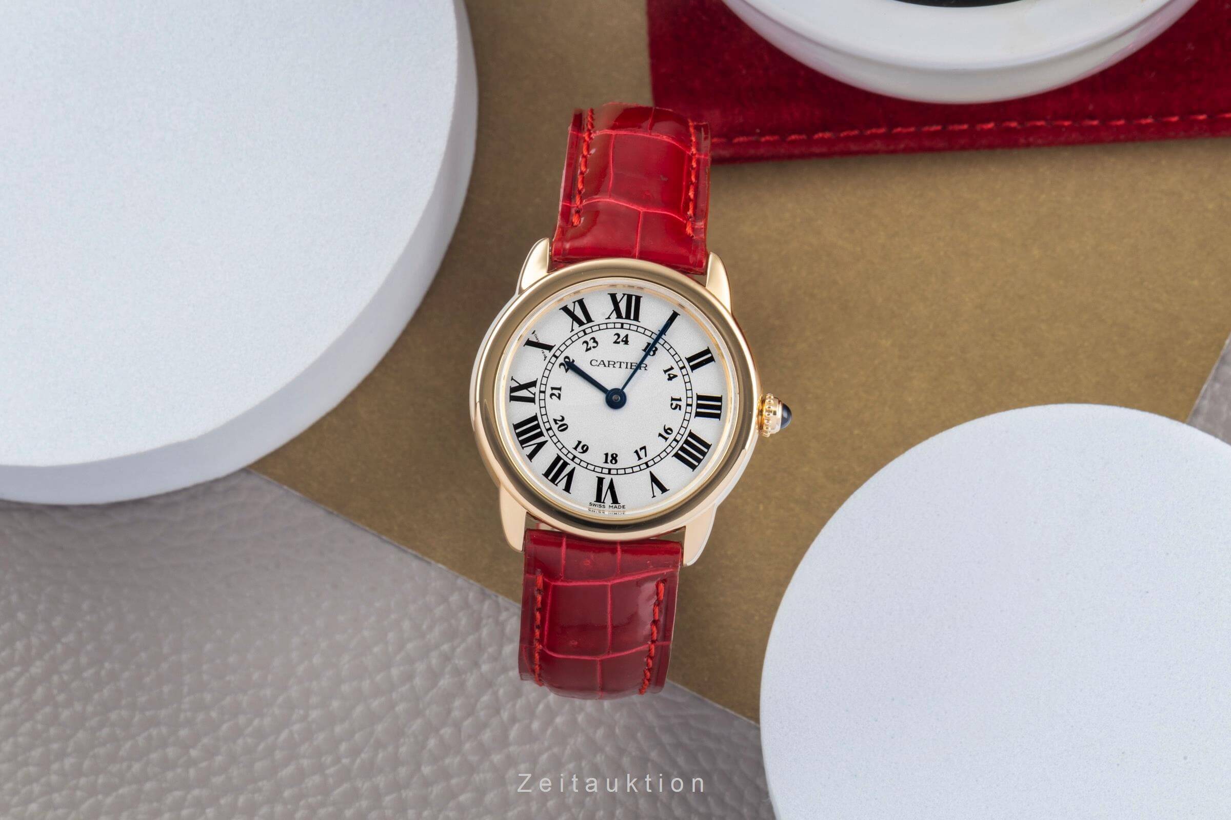 Cartier Ronde Solo steel / gold quartz women's watch W6700355 LP: 9650EUR  [2501141]