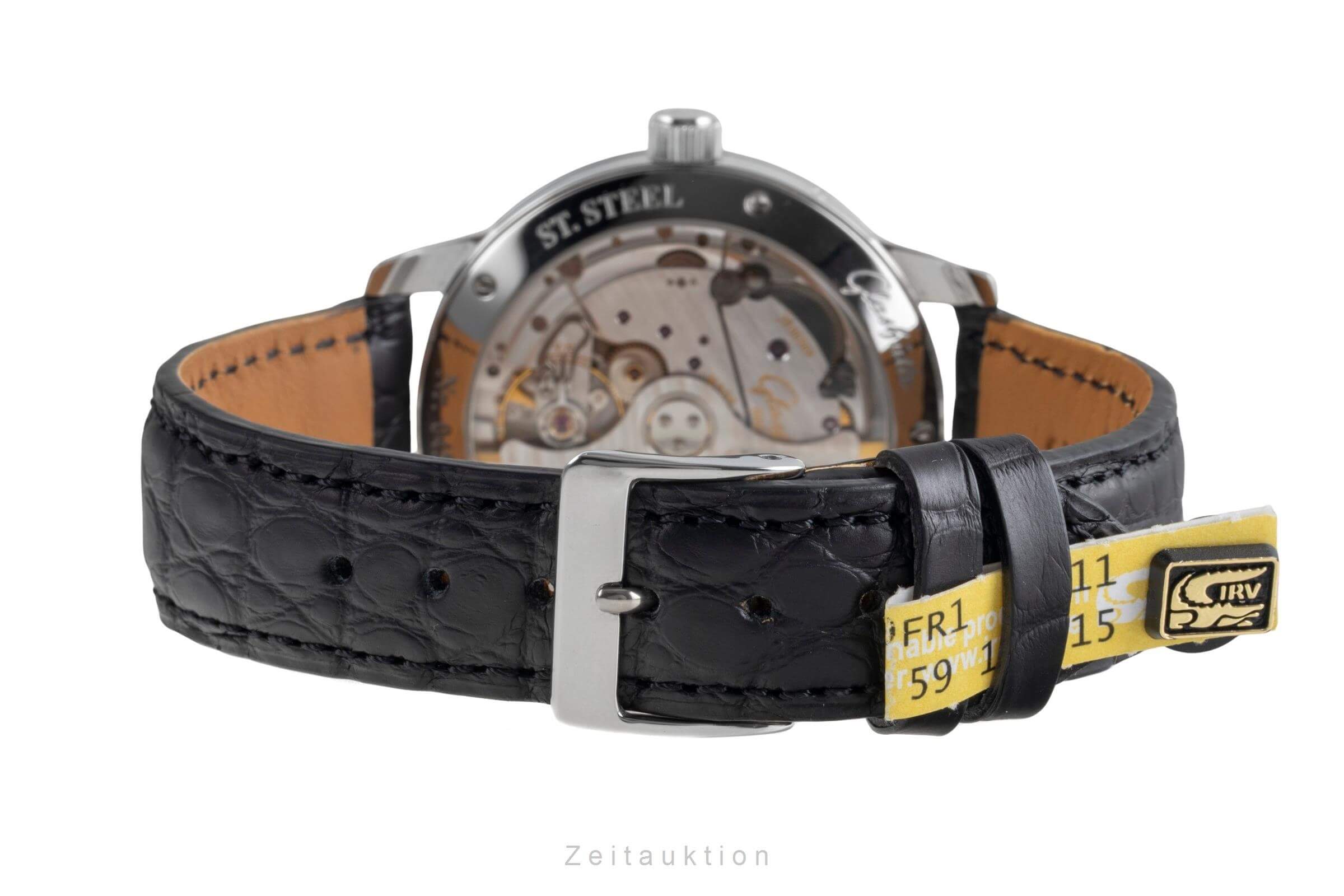 Glashütte Senator acier automatique montre pour hommes 100-04-13-02-04 LP: 12100EUR  [2501142]