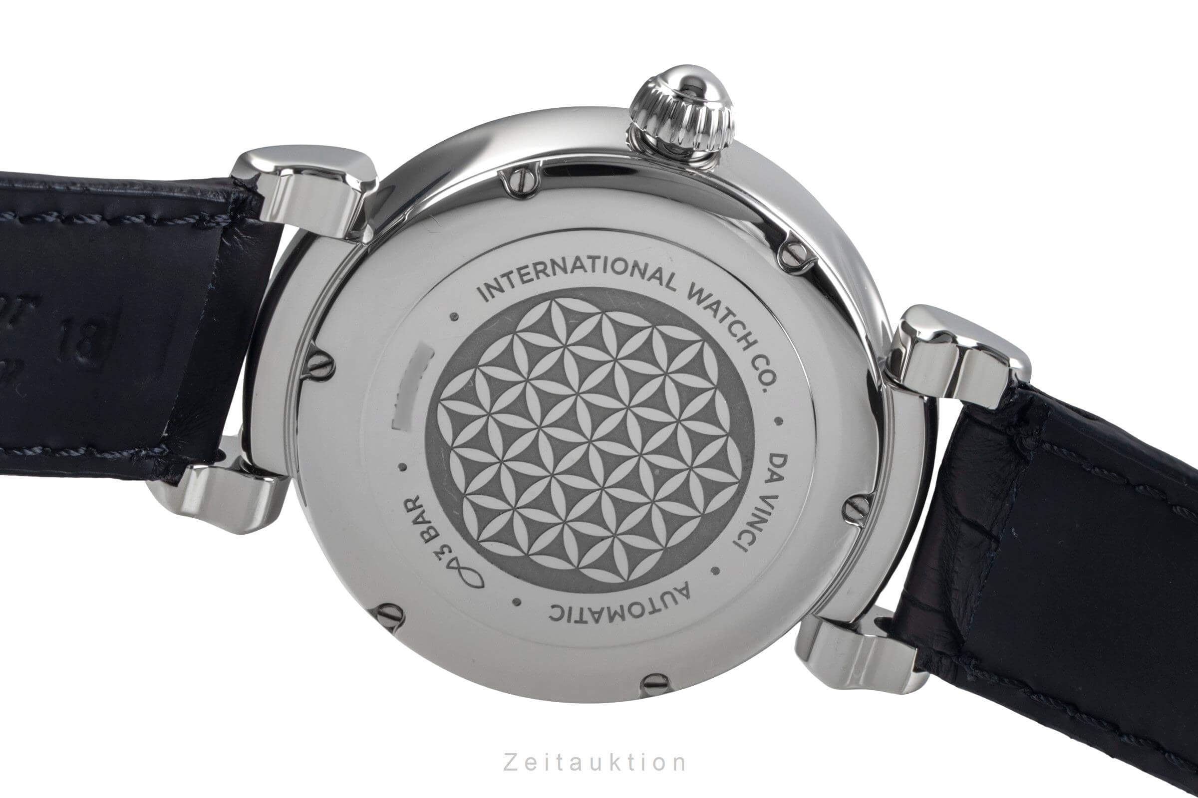 IWC Da Vinci acier automatique montre pour hommes IW458312 LP: 6200EUR  [2501143]