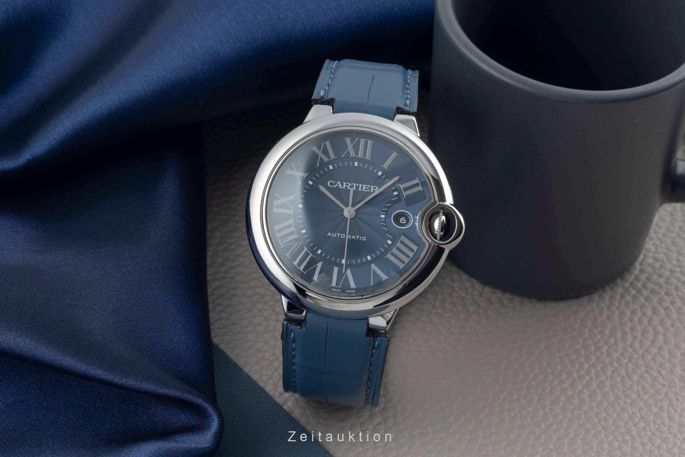 Cartier Ballon Bleu de Cartier acier automatique montre pour hommes WSBB0025  [2501146]