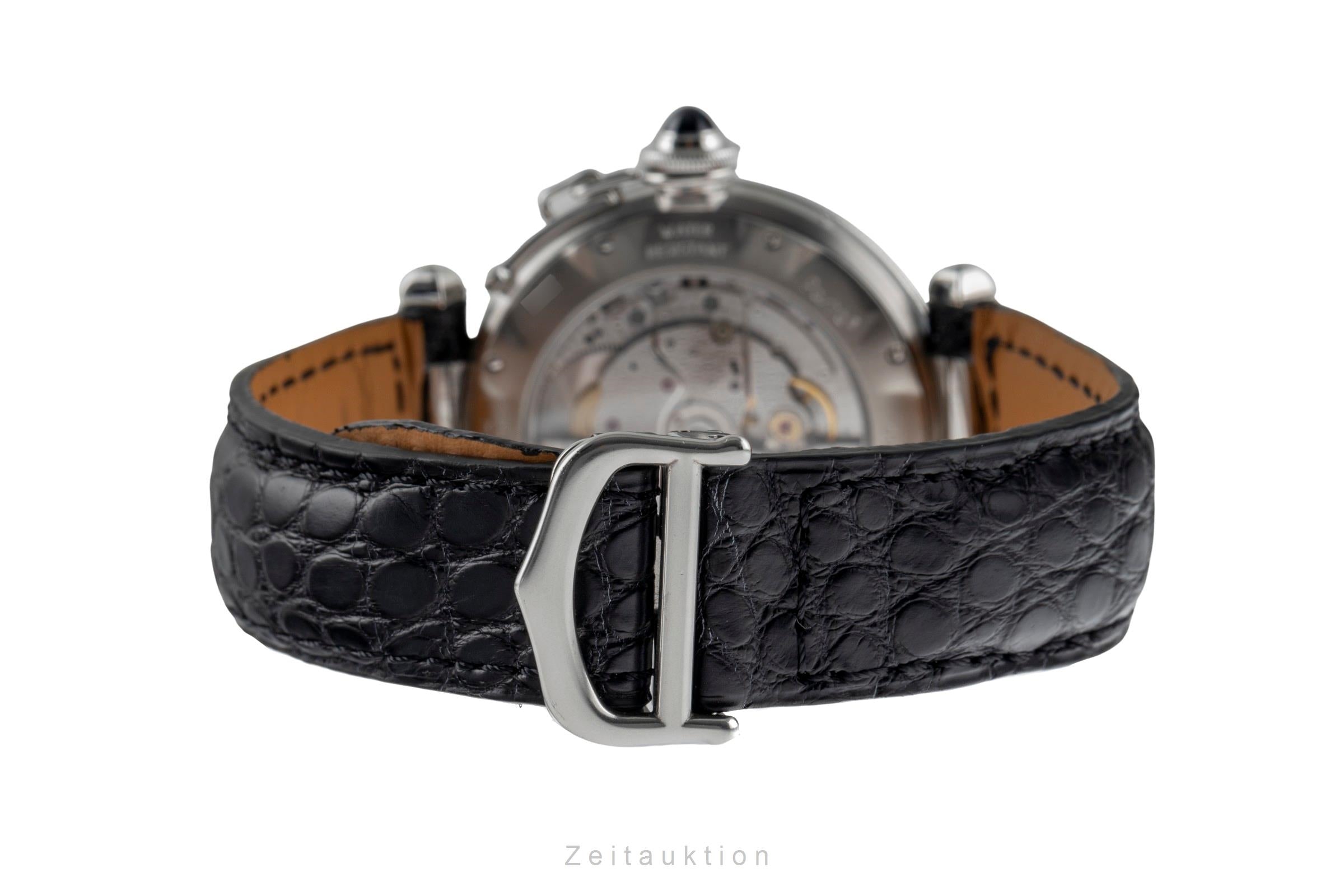Cartier Pasha steel automatic men's watch W3103755  [2501150]