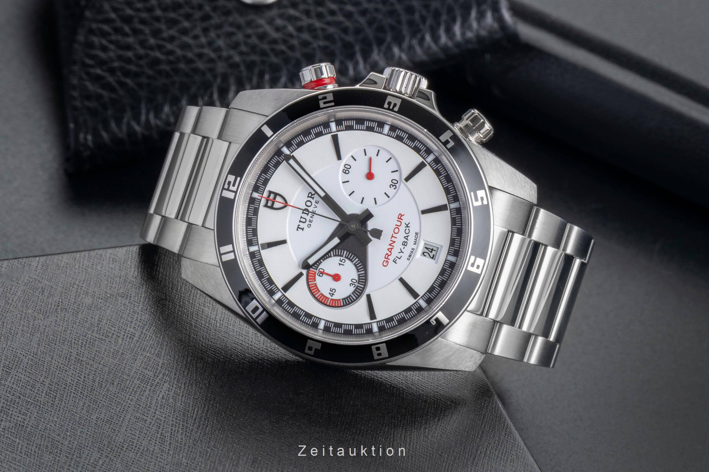 Tudor Grantour Chronograph Fly-Back Stahl Automatik Herrenuhr Ref. 20550 [2501151]