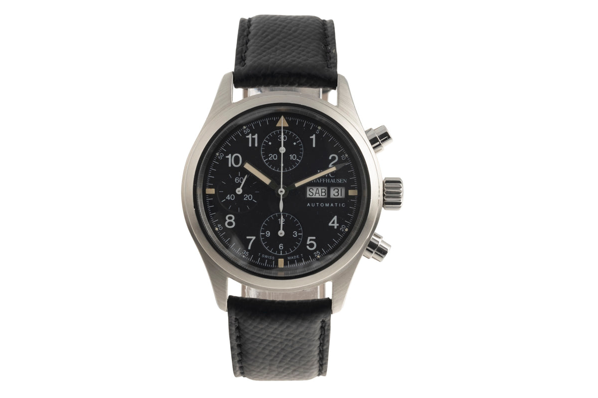 Fliegerchronograph chronograph steel automatic watch IW370602 LP 8300EUR [ ]
