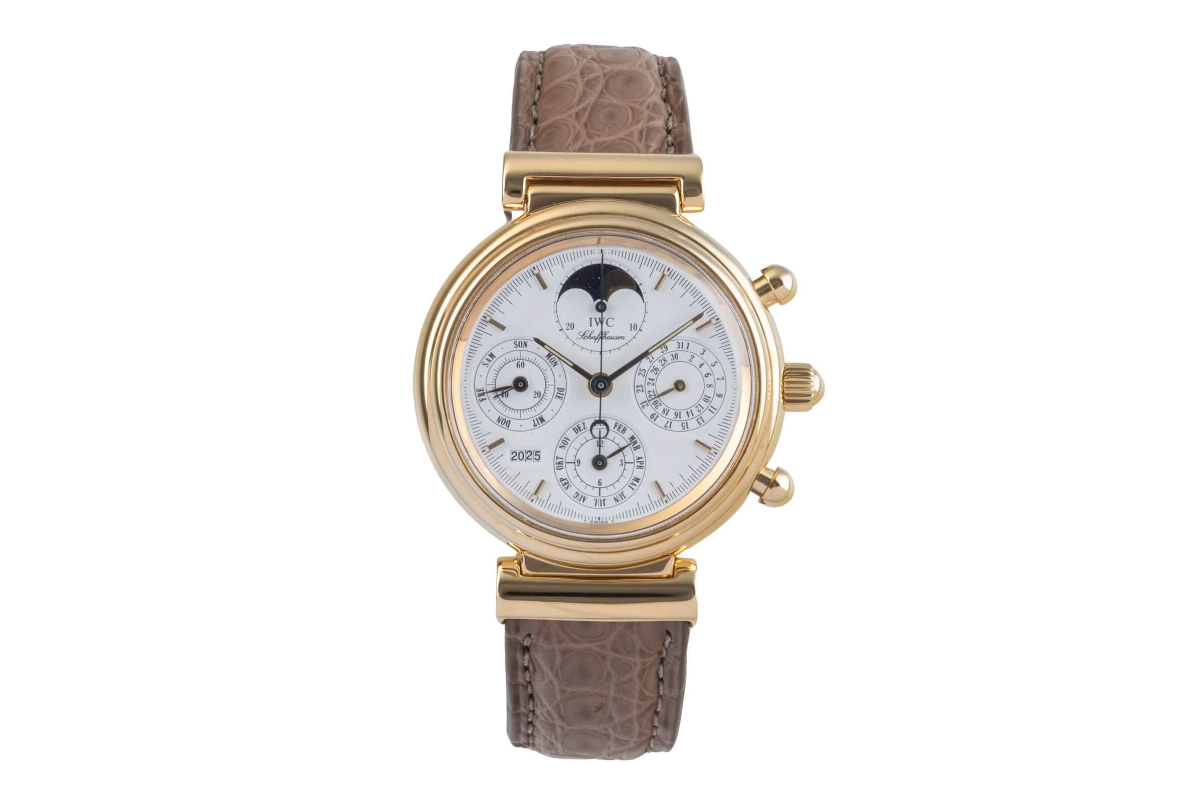 IWC Da Vinci chronograph 18 ct gold automatic men's watch IW375001  [2501154]