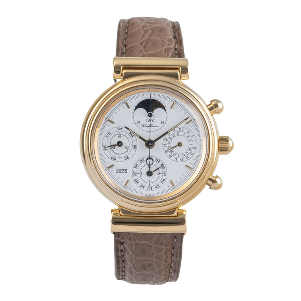 IWC Da Vinci chronograph 18 ct gold automatic men's watch IW375001  [2501154]