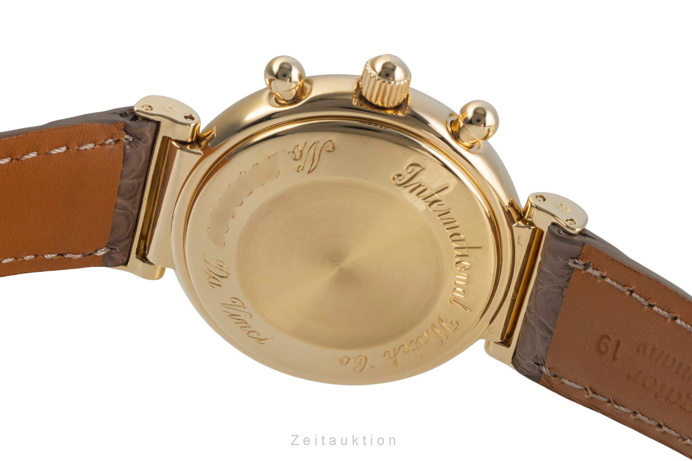 IWC Da Vinci chronograph 18 ct gold automatic men's watch IW375001  [2501154]