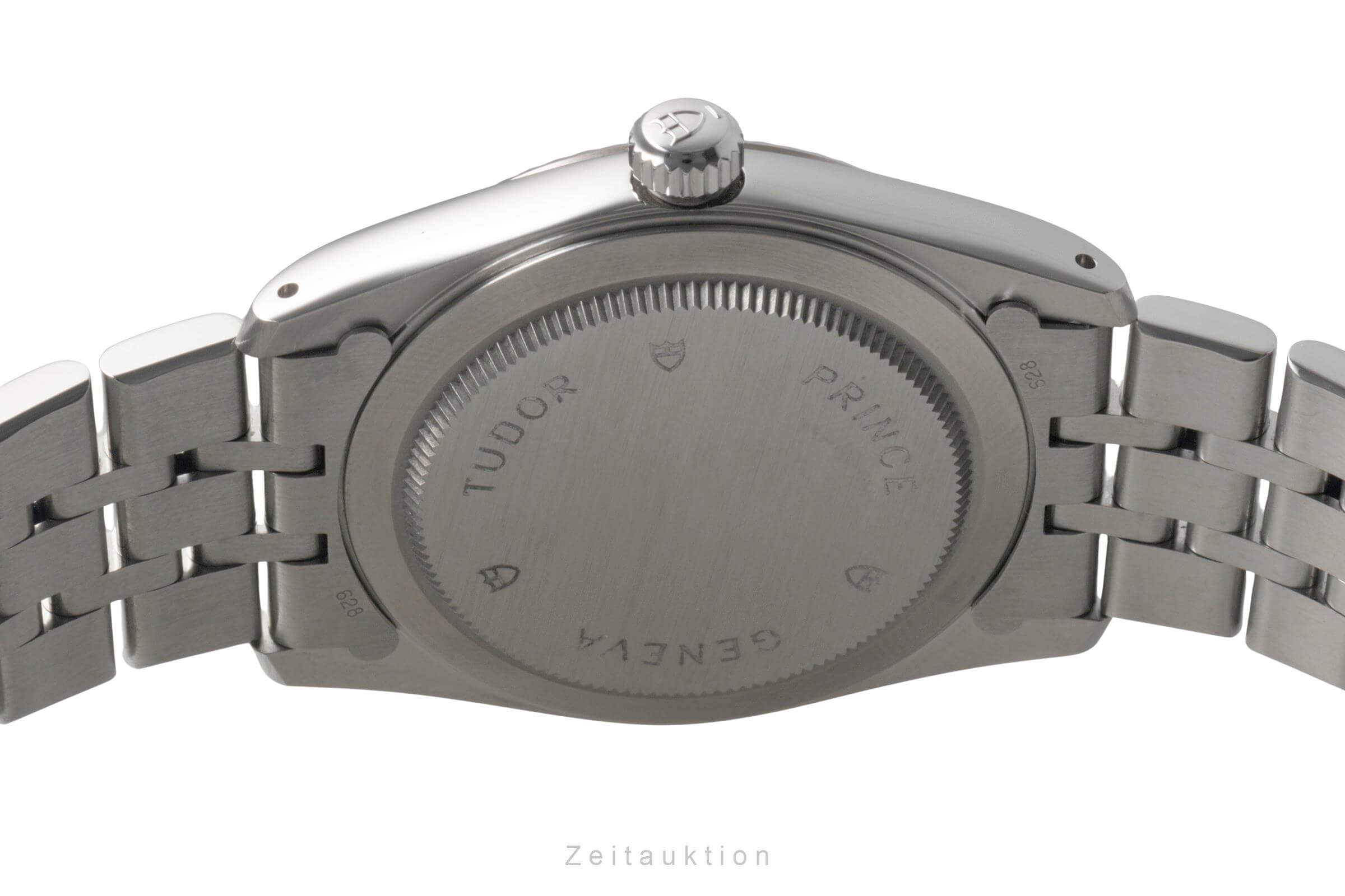 Tudor Prince Date acciaio / oro bianco automatismo orologio da uomo 74034-0012  [2501166]