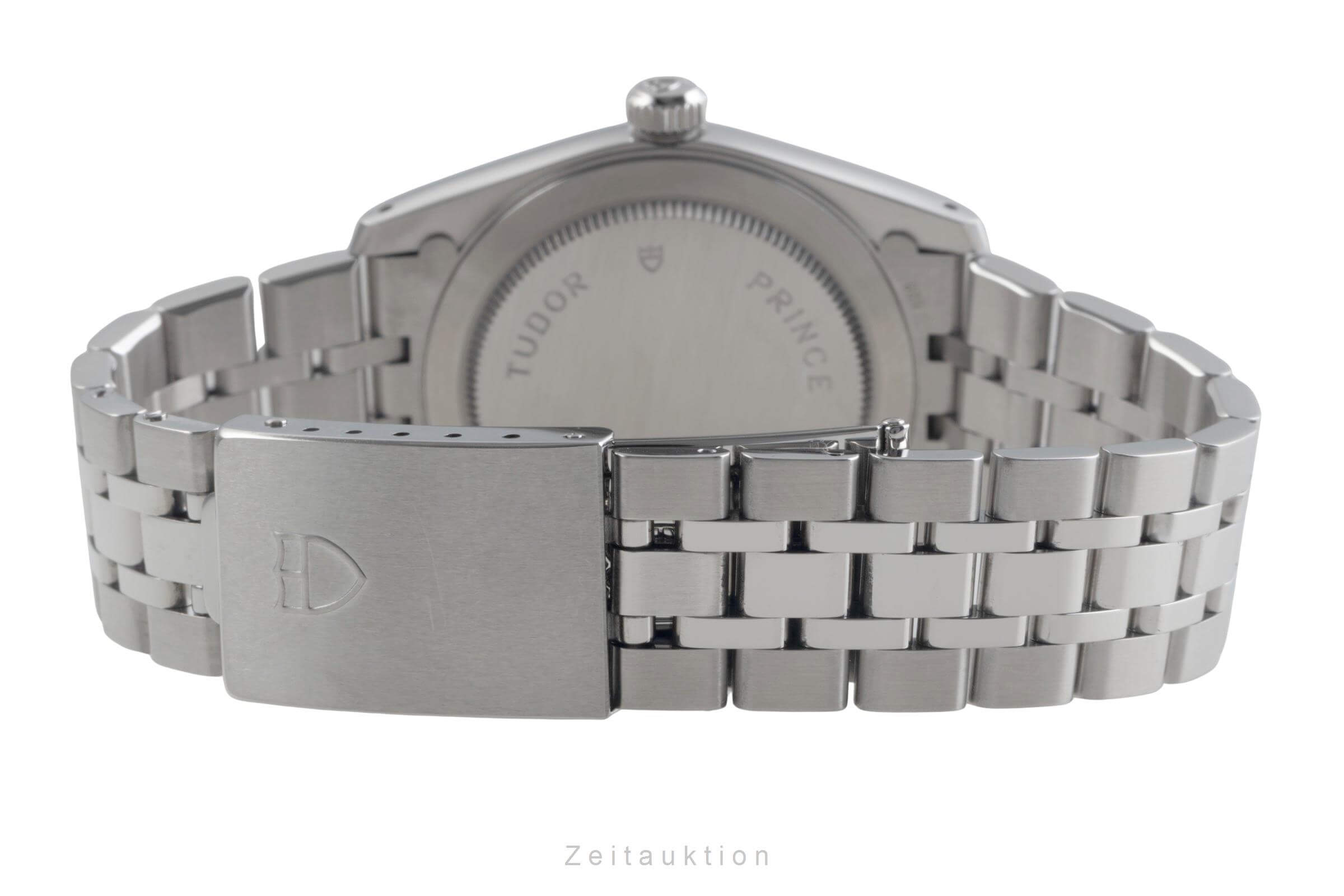 Tudor Prince Date acciaio / oro bianco automatismo orologio da uomo 74034-0012  [2501166]