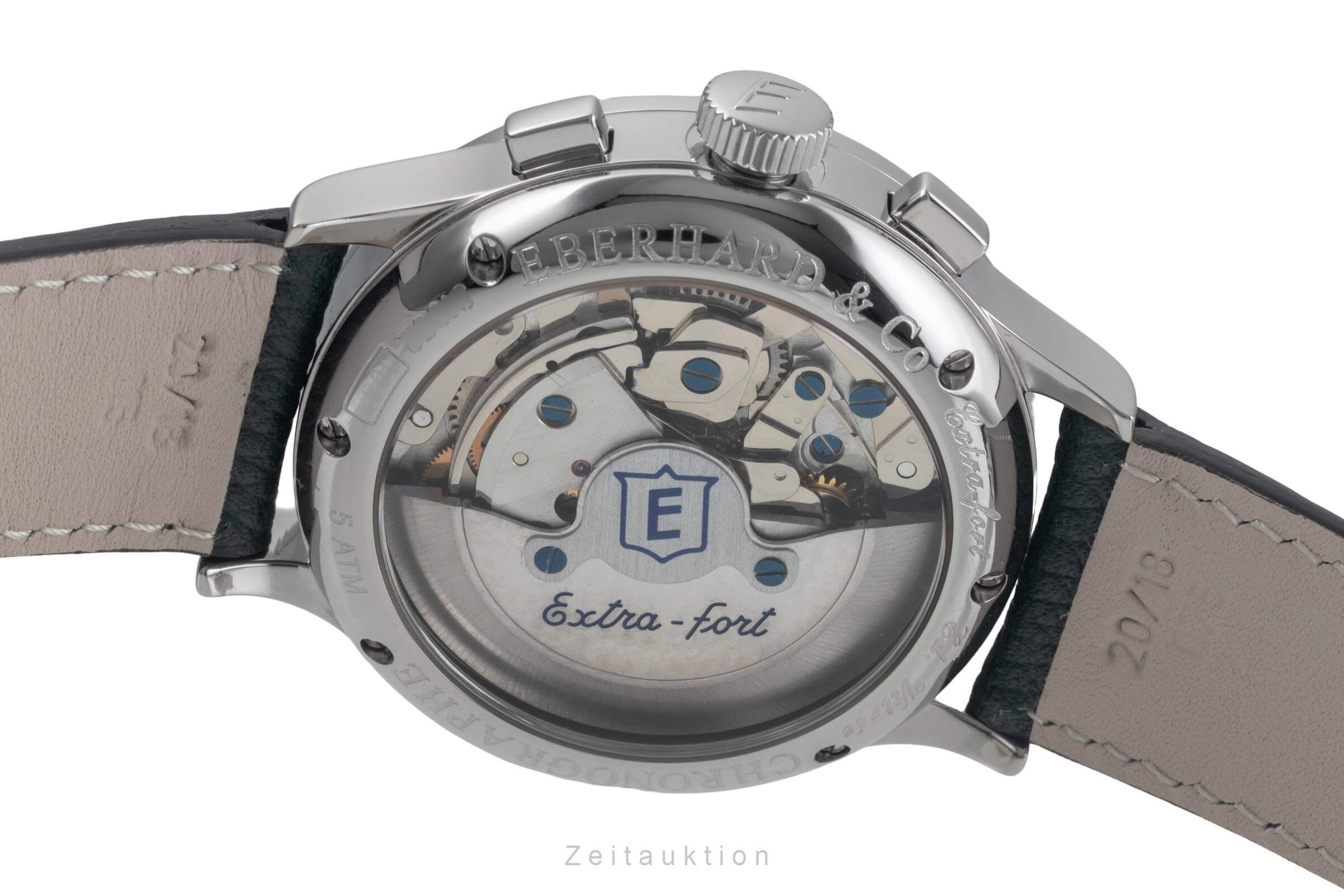 Eberhard & Co Extra Fort cronografo acciaio automatismo orologio da uomo 31952  [2501168]