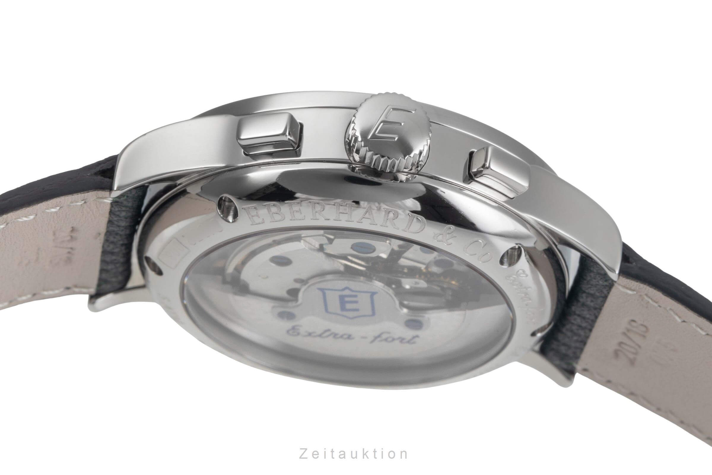 Eberhard & Co Extra Fort cronografo acciaio automatismo orologio da uomo 31952  [2501168]