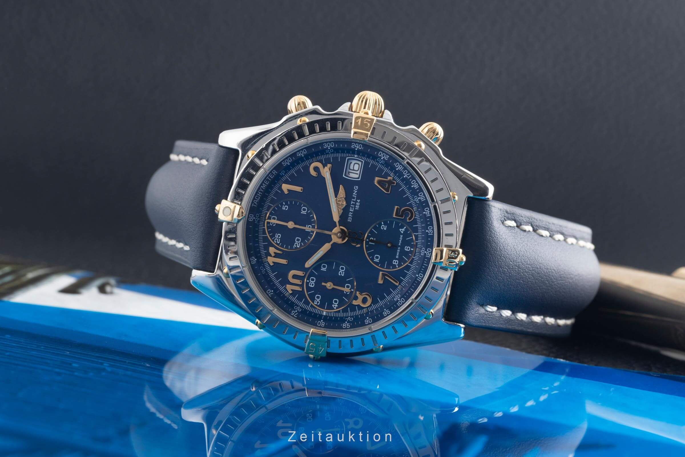 Breitling Chronomat Vitesse Chronograph Stahl Gold Automatik Herrenuhr B13050.1  [2501177]