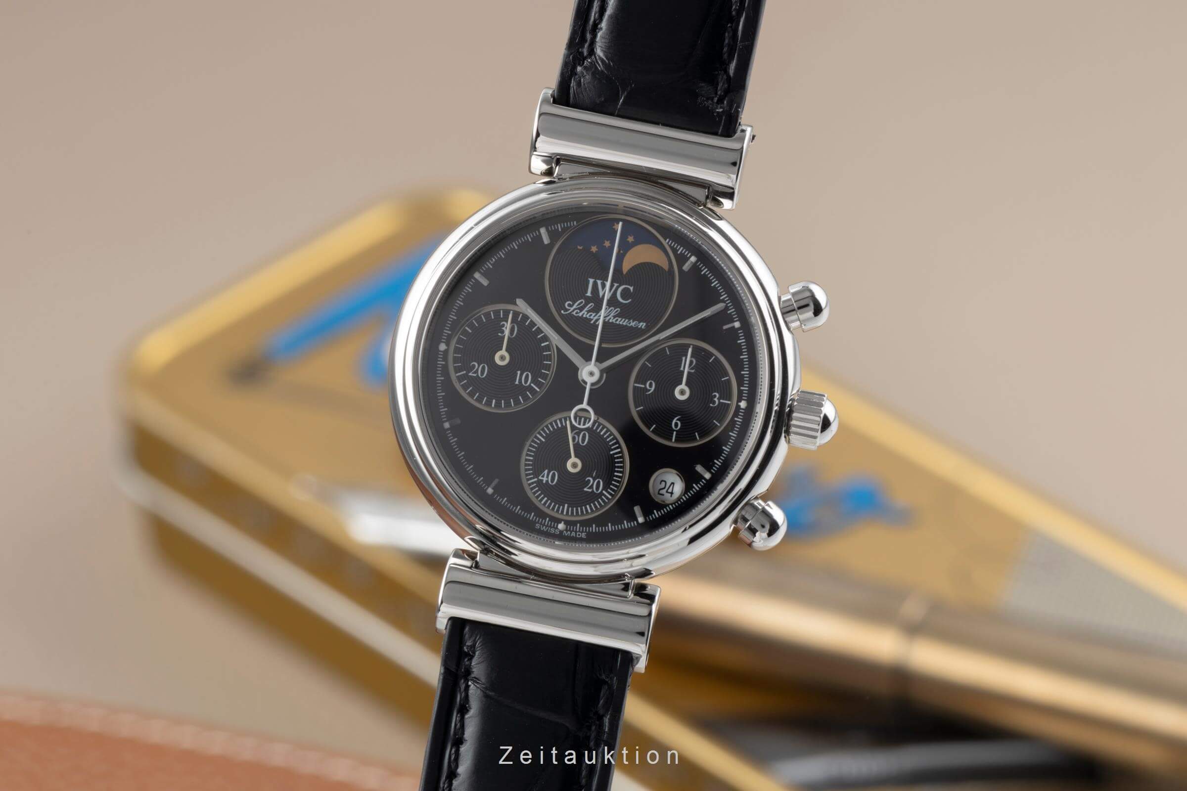 IWC Da Vinci Chronograph Stahl Quarz 630/1 IW373614