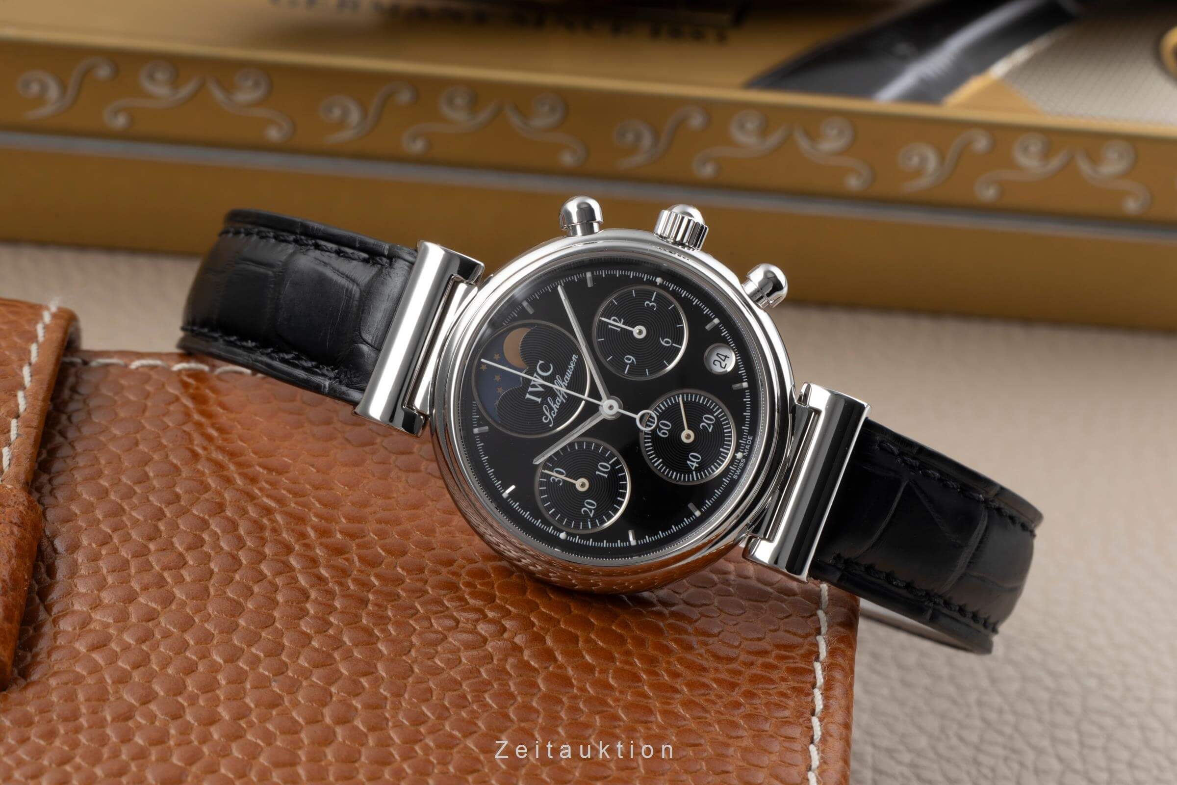 IWC Da Vinci chronograph steel quartz 630/1 IW373614