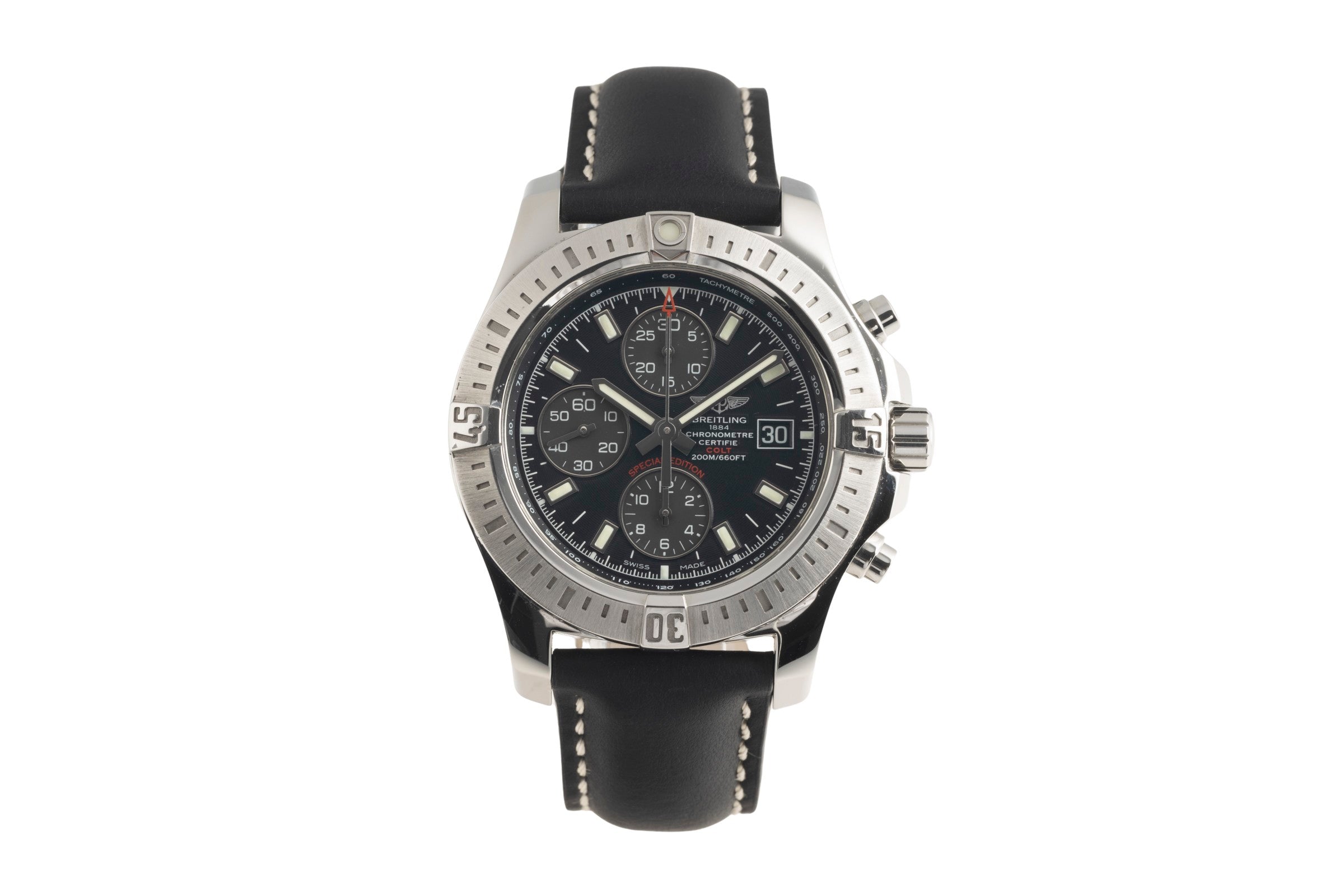 Breitling Colt Chronograph  chronographe acier automatique montre pour hommes A13388  [2501181]
