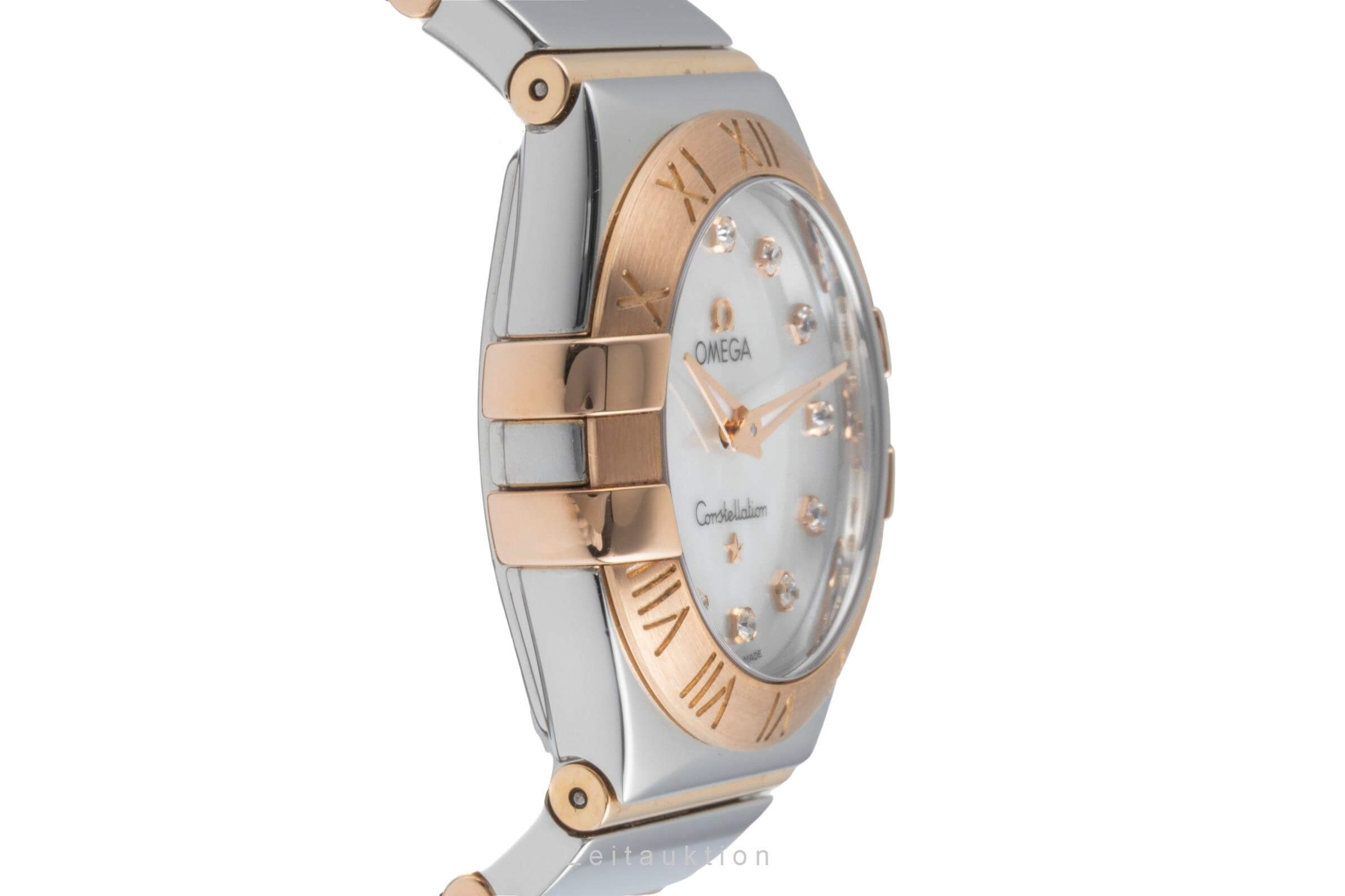 Omega Constellation acciaio / oro quarzo orologio da donna 123.20.27.60.55.003 LP: 7200EUR  [2501182]
