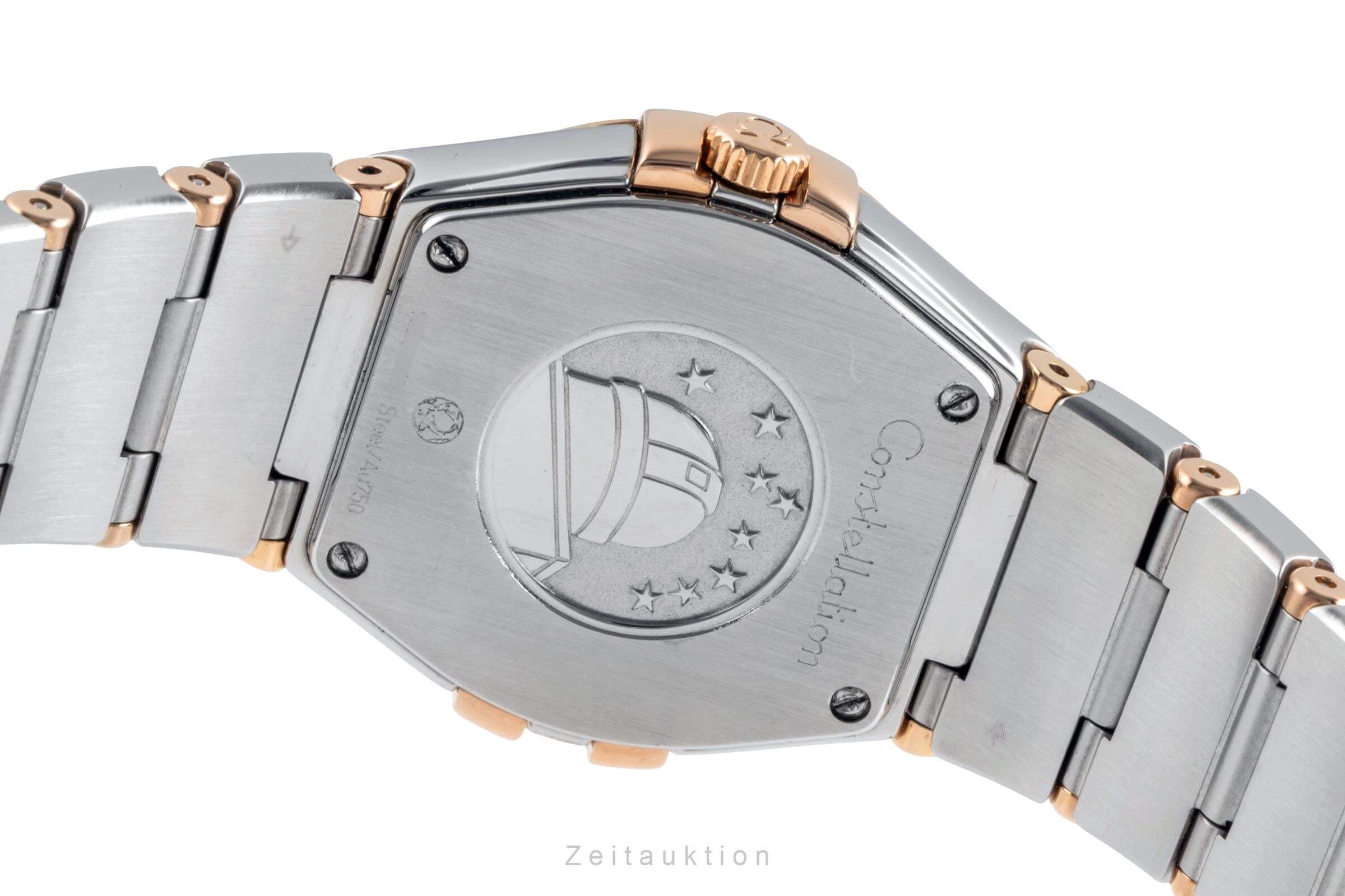 Omega Constellation acciaio / oro quarzo orologio da donna 123.20.27.60.55.003 LP: 7200EUR  [2501182]