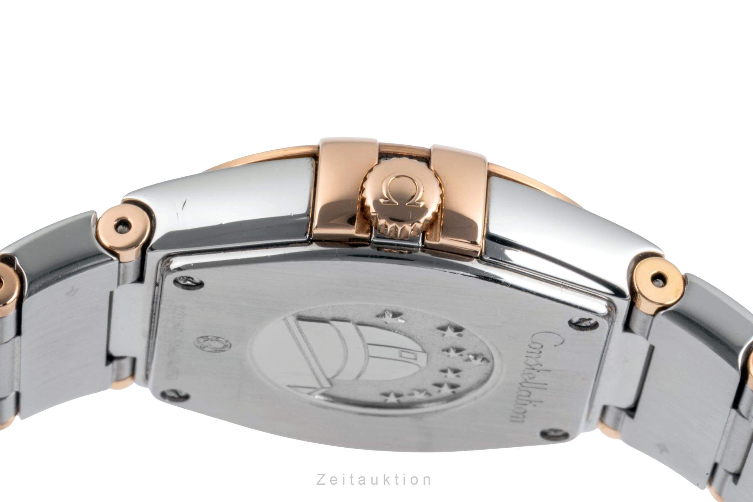 Omega Constellation acciaio / oro quarzo orologio da donna 123.20.27.60.55.003 LP: 7200EUR  [2501182]