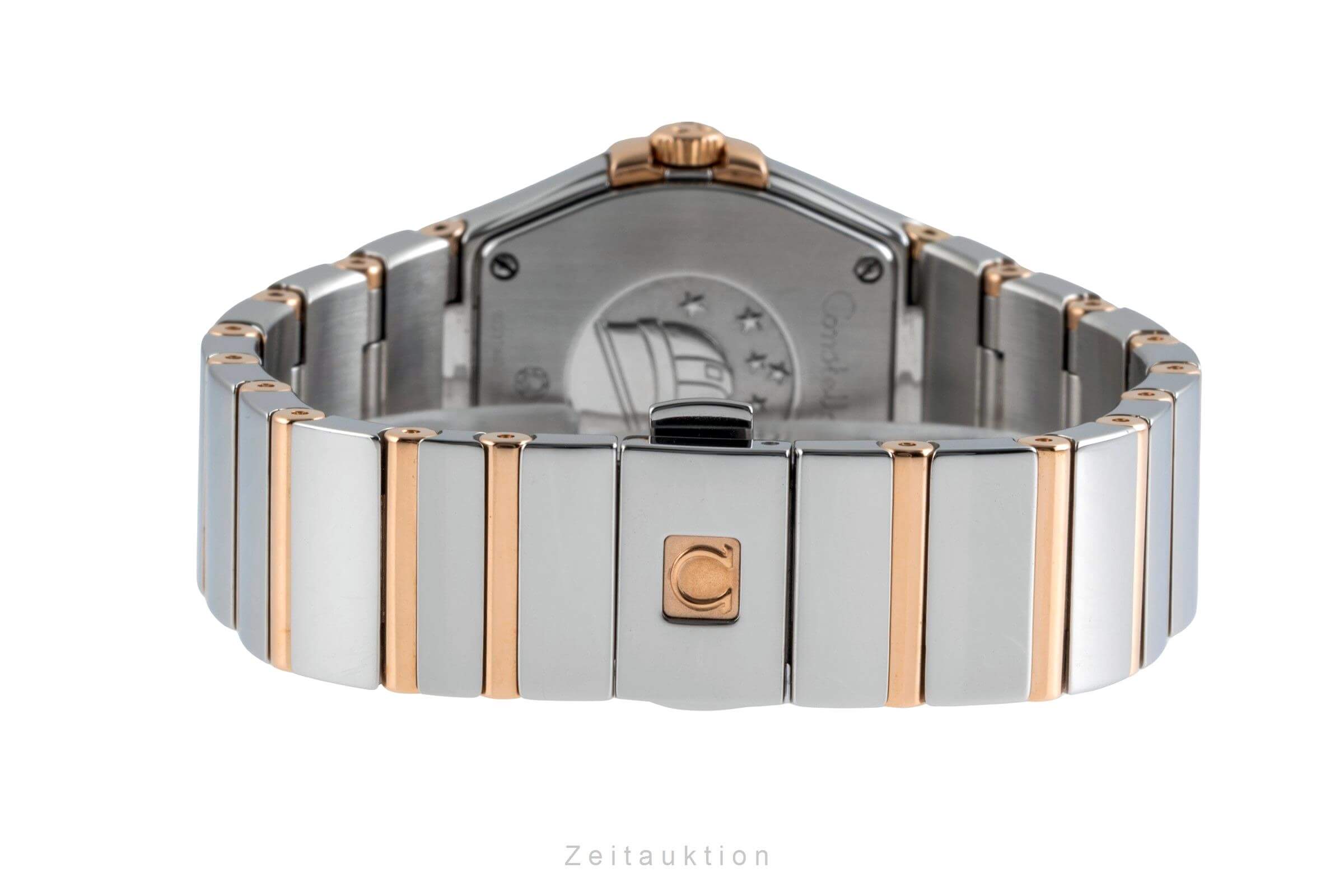 Omega Constellation acciaio / oro quarzo orologio da donna 123.20.27.60.55.003 LP: 7200EUR  [2501182]