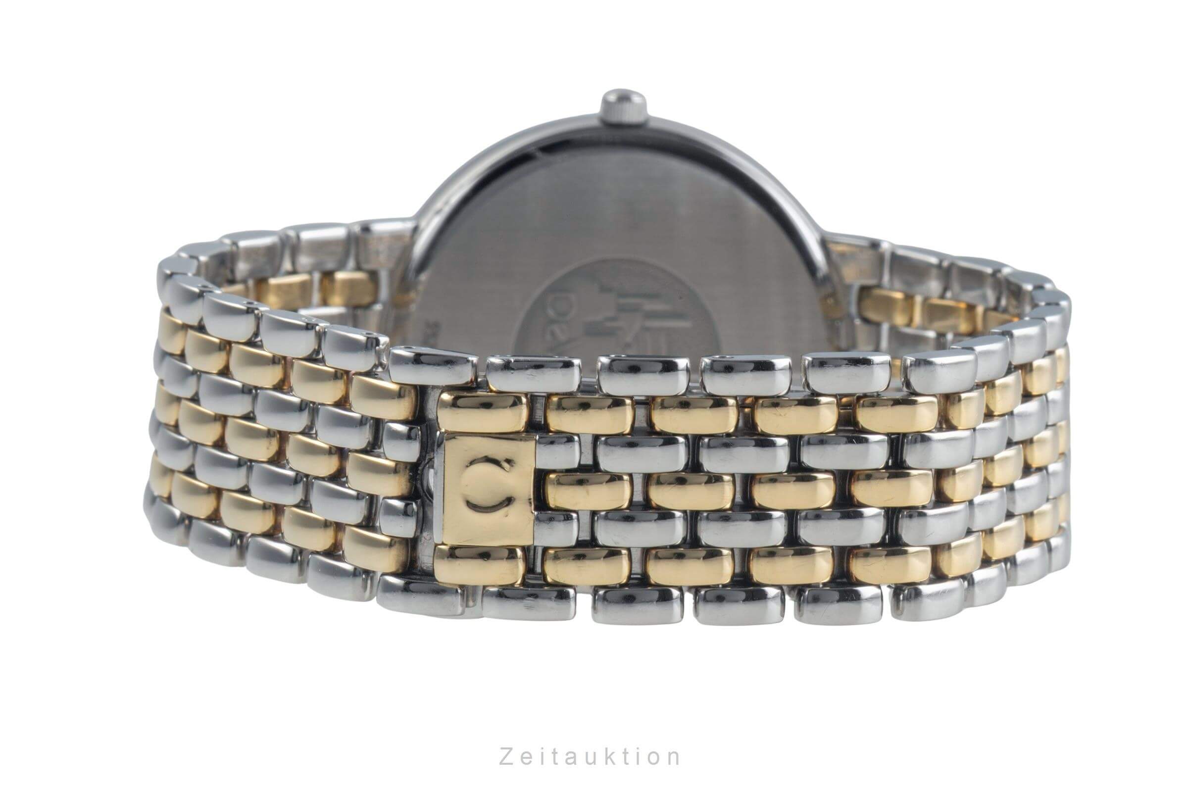 Omega De Ville acciaio / oro quarzo orologio da uomo 396.2432  [2501186]