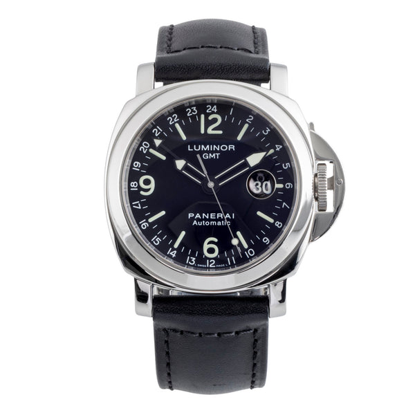 Panerai Luminor GMT acero automático reloj para caballeros PAM00063  [2501188]