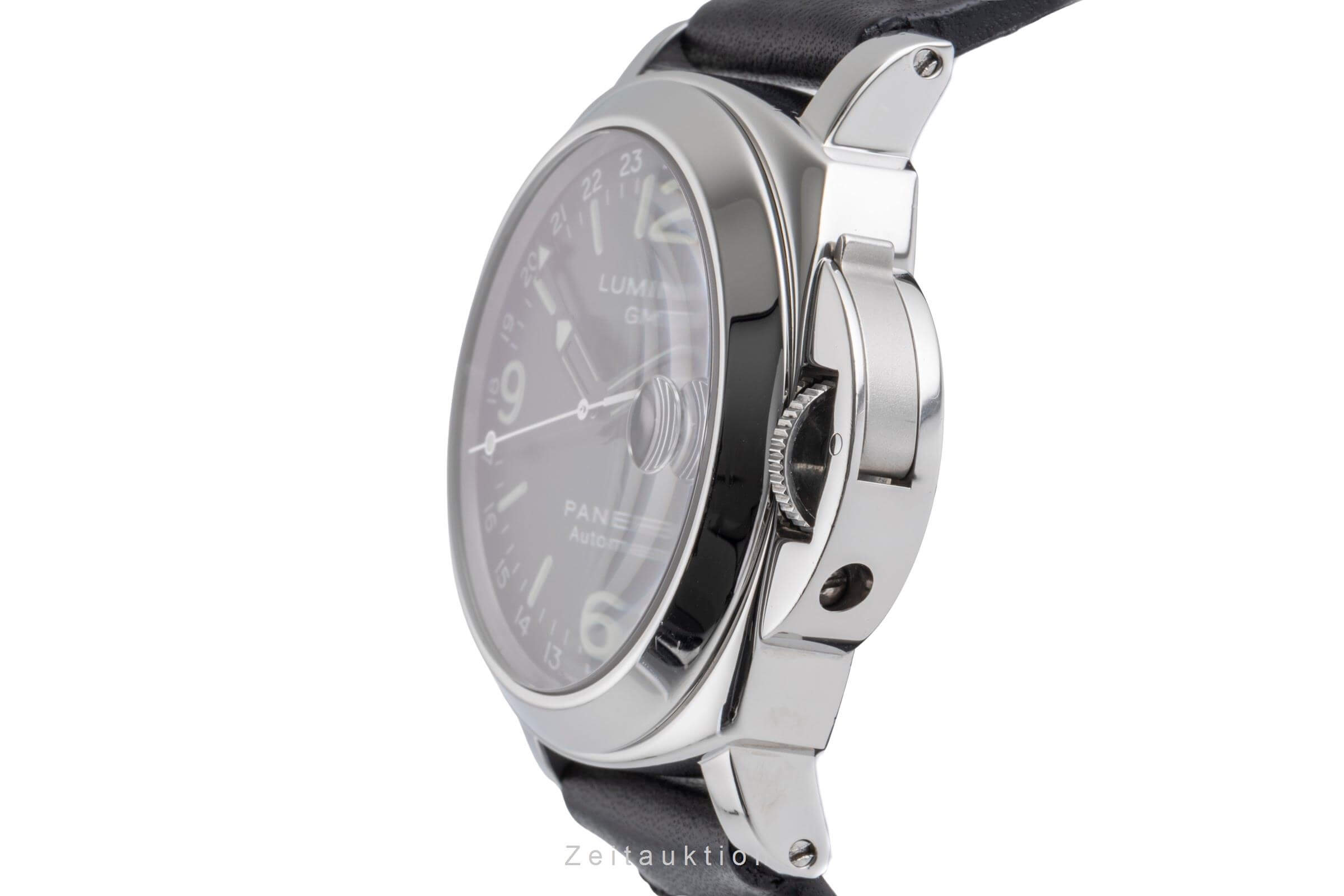 Panerai Luminor GMT acero automático reloj para caballeros PAM00063  [2501188]