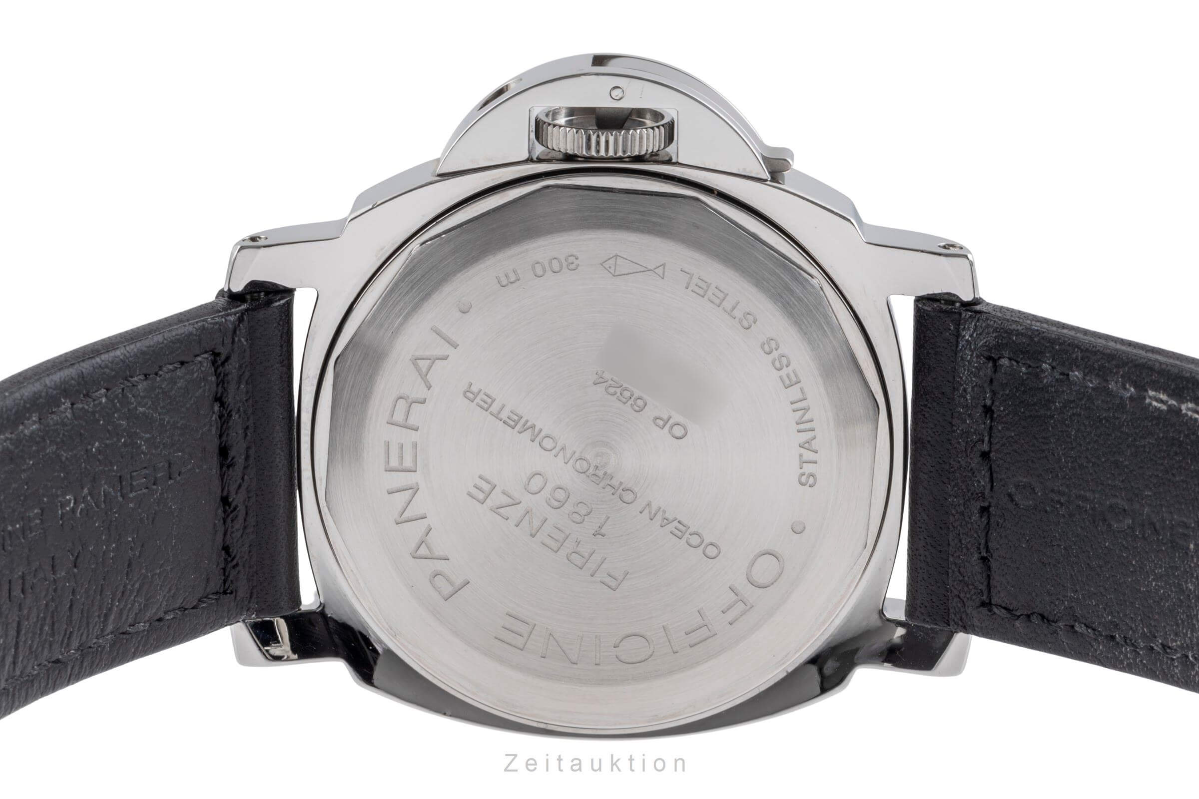 Panerai Luminor GMT acero automático reloj para caballeros PAM00063  [2501188]