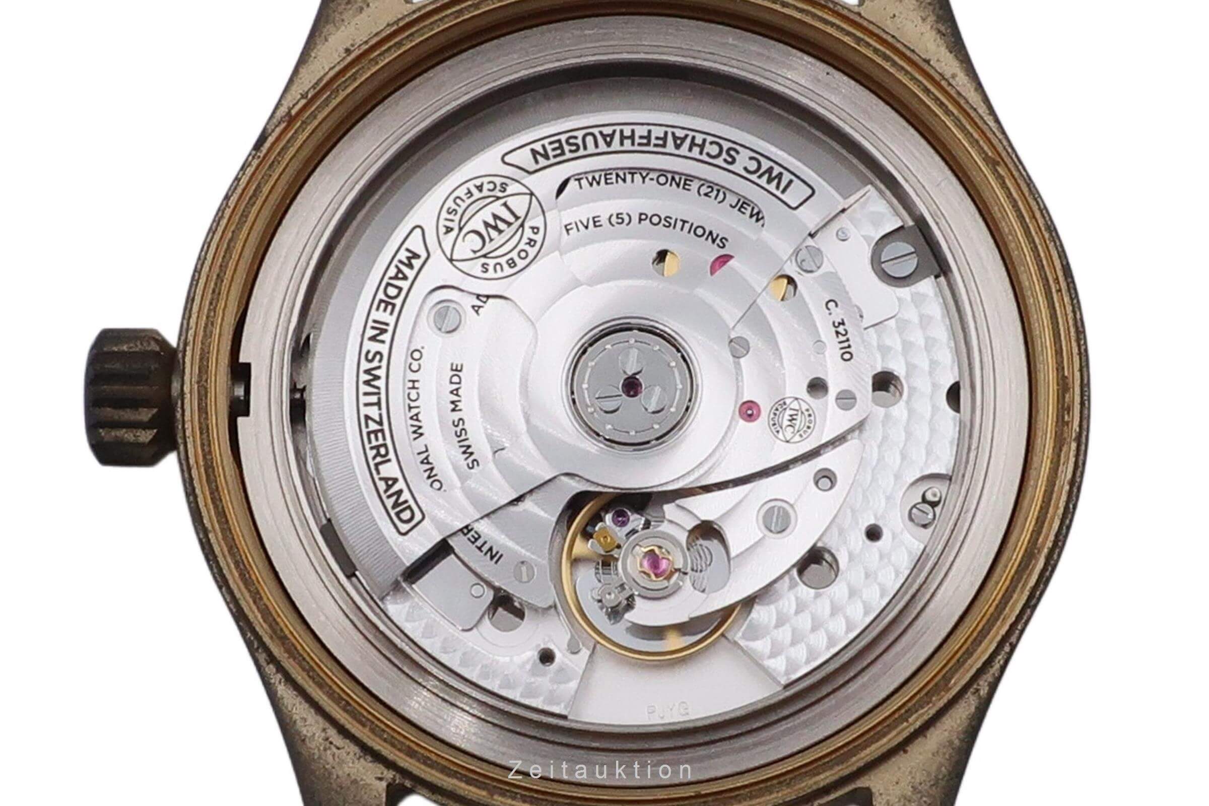 IWC Pilot bronze automatique montre pour hommes IW326802  [2501201]