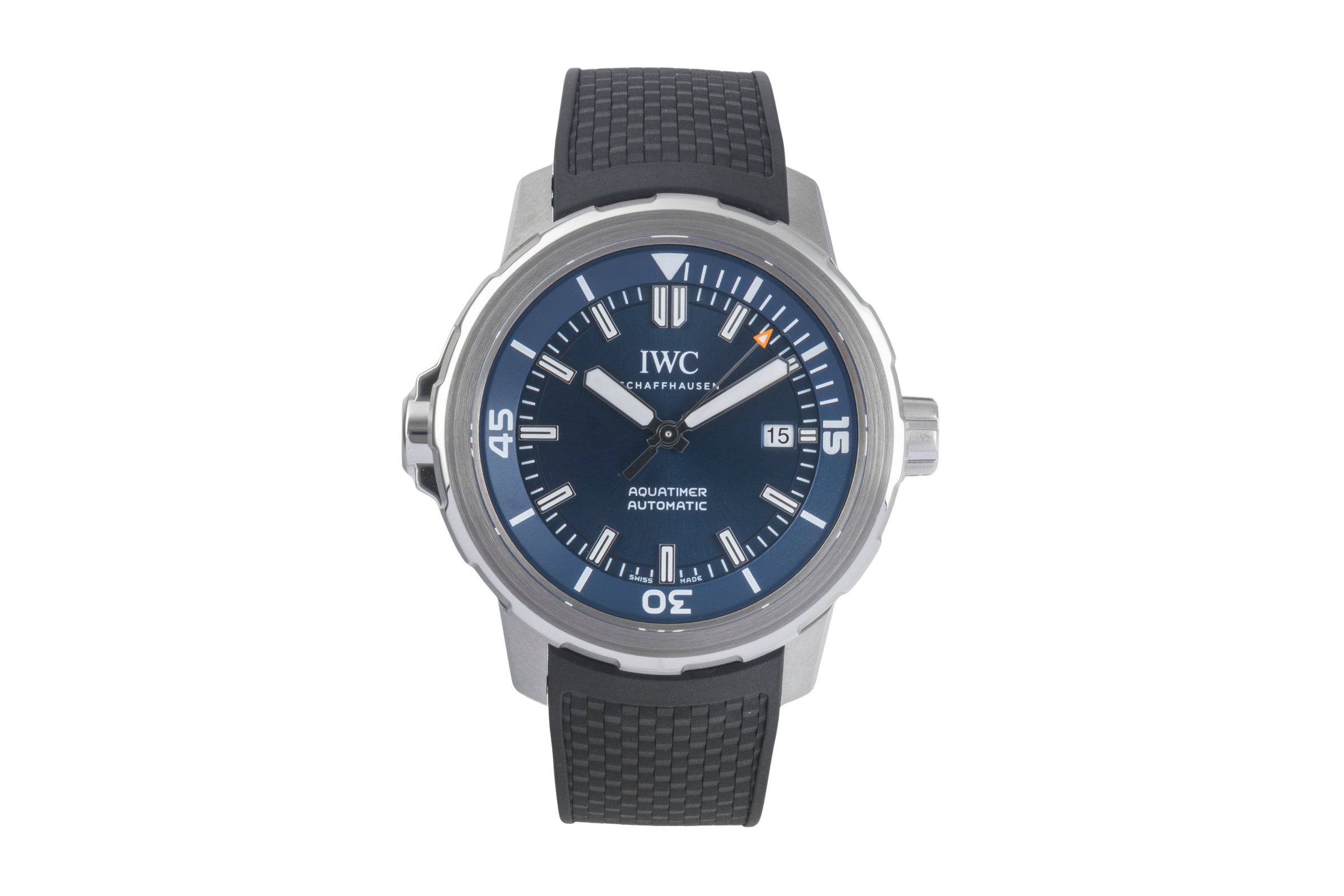 IWC Aquatimer acciaio automatismo orologio da uomo IW329005 LP: 5600EUR  [2501203]