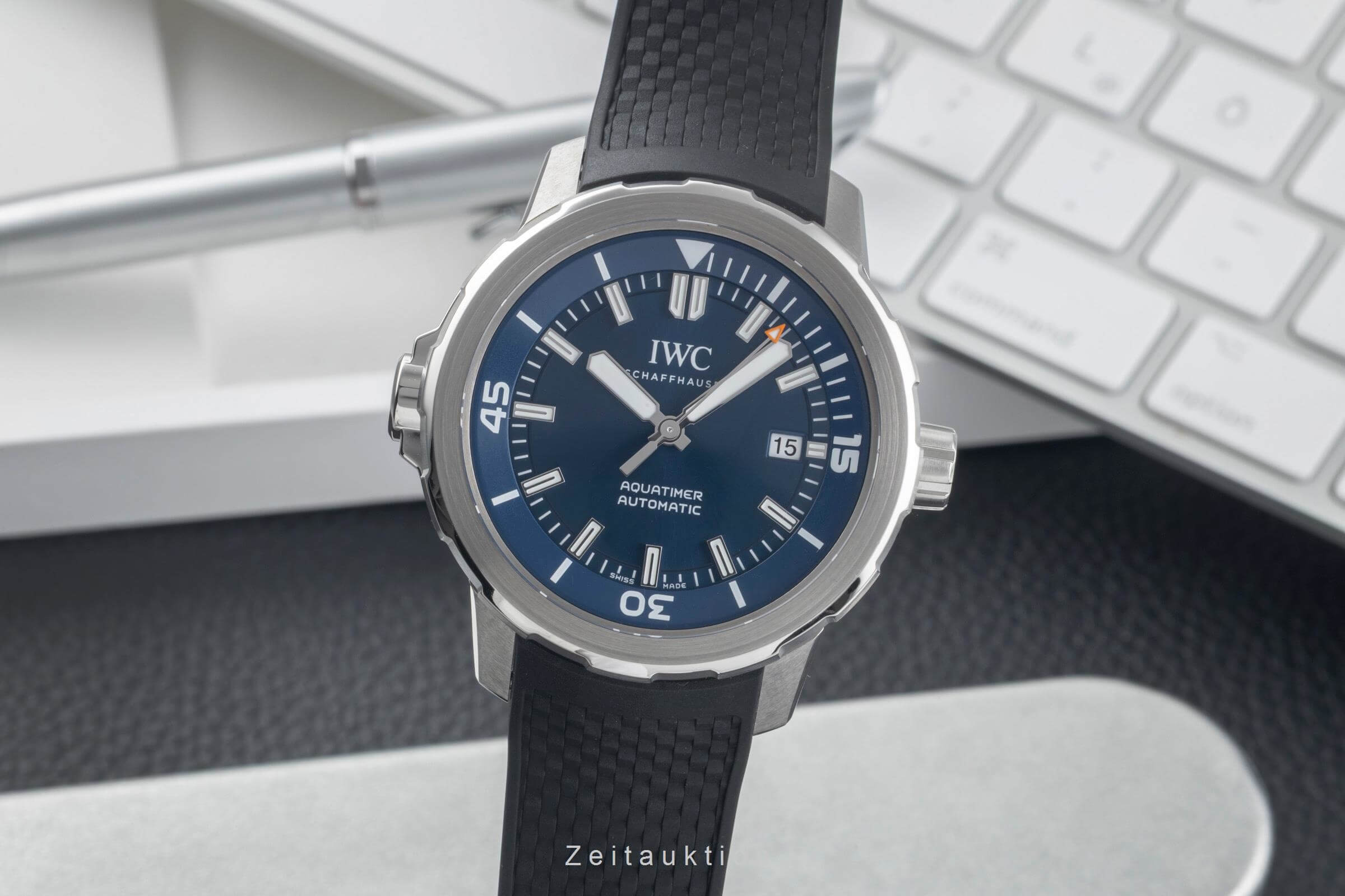 IWC Schaffhausen Aquatimer Expedition Jacques-Yves Cousteau IW3290 B&P 2018 [2501203]