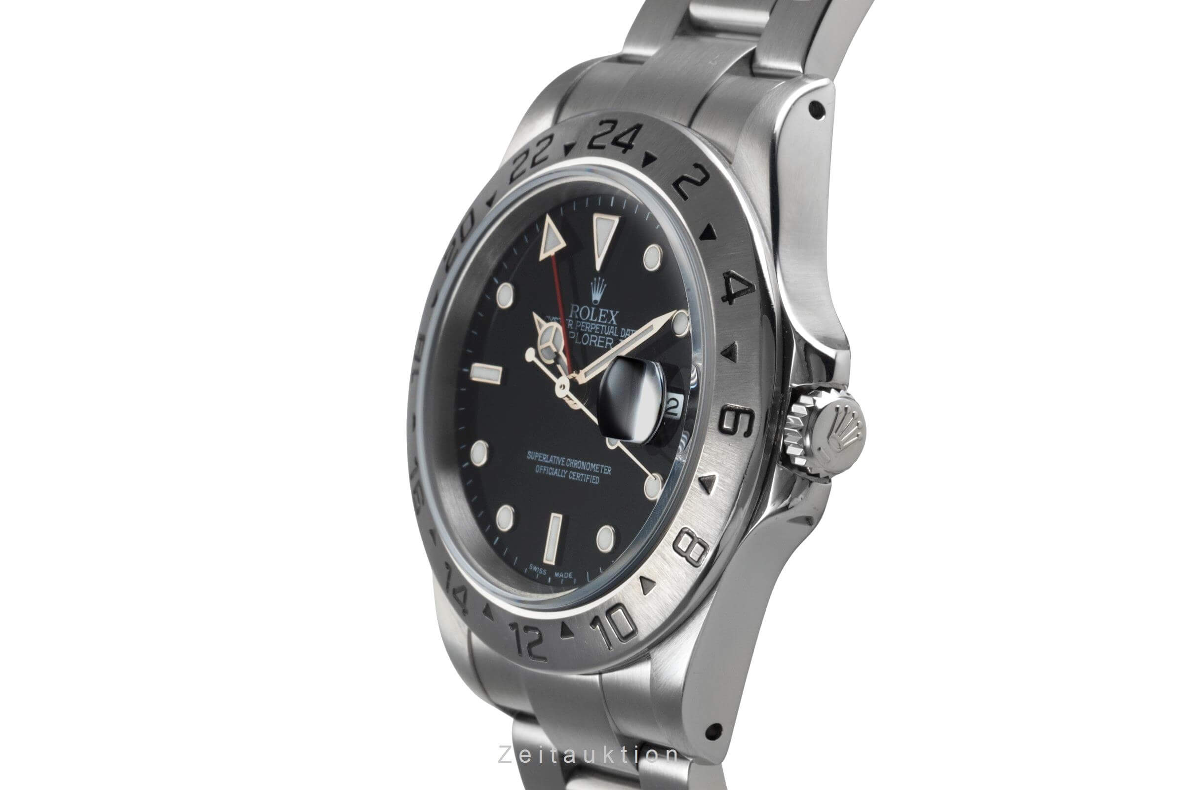 Rolex Explorer II acero automático reloj para caballeros 16570  [2501204]