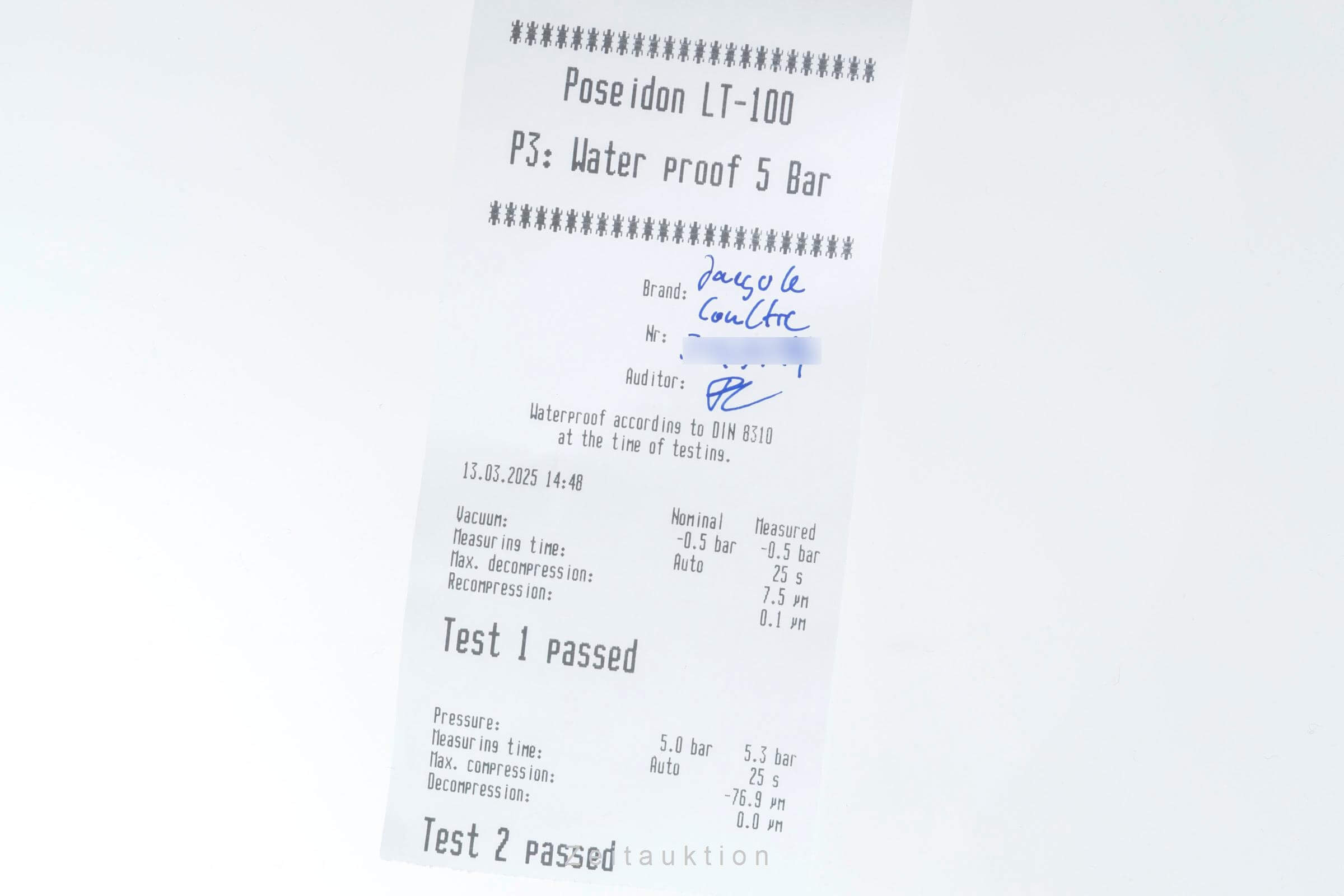 Jaeger-LeCoultre Master Ultra Thin Automatik Ref. Q1368420,176.8.64.S B&P 2016 [2501206]