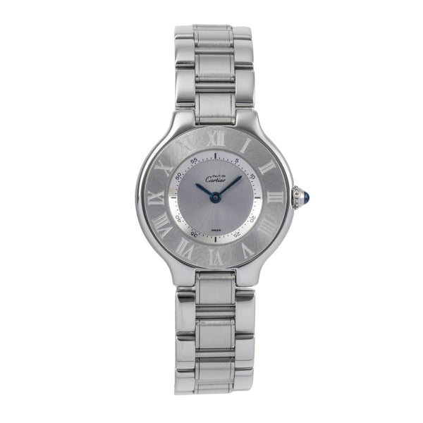 Cartier Must De Cartier 21 acier quartz montre pour femmes W10109T2  [2501209]