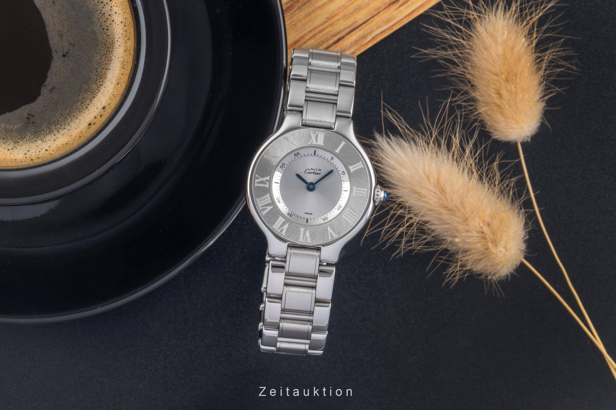 Cartier(カルティエ) 腕時計 マスト21SM W10109T2 レディース SS シルバー Cartier - Cartier(カルティエ) 腕時計 マスト21SM W10109T2
