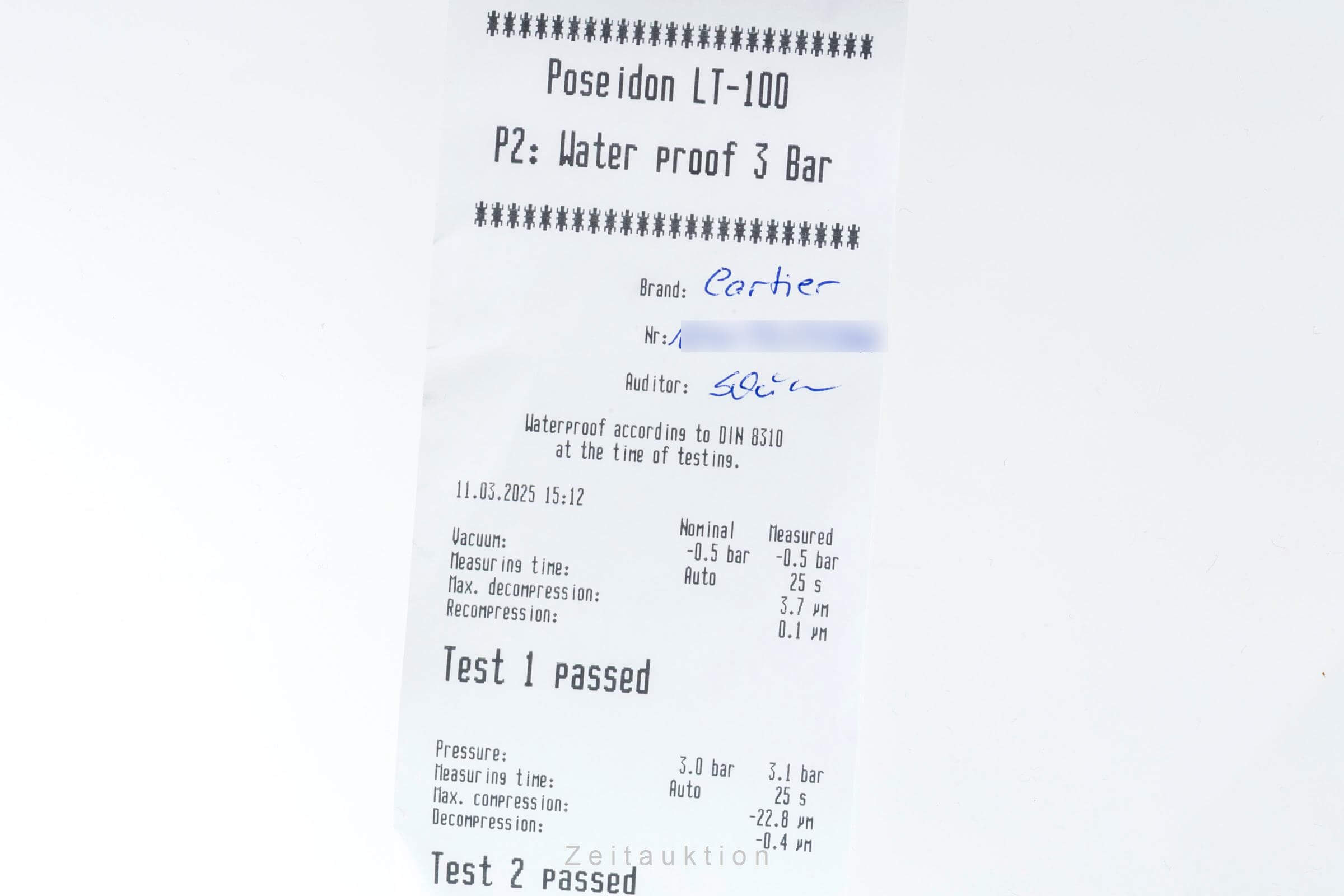 Cartier Must De Cartier 21 acier quartz montre pour femmes W10109T2  [2501209]