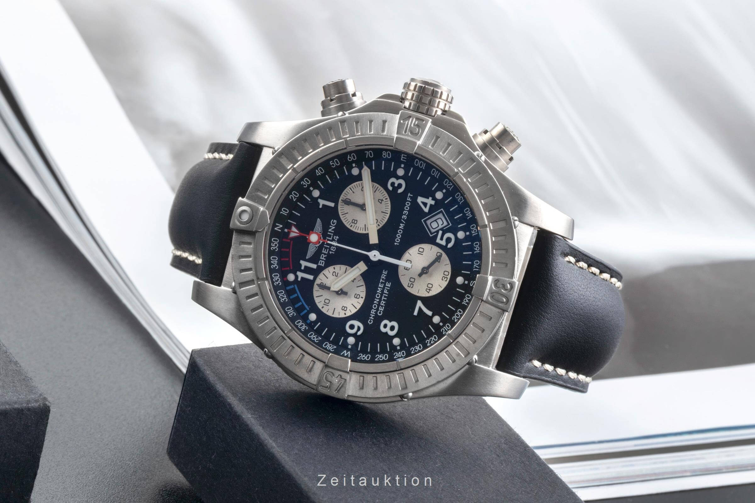 Breitling Avenger chronograph titanium quartz Kal. B73 Ref. E73360