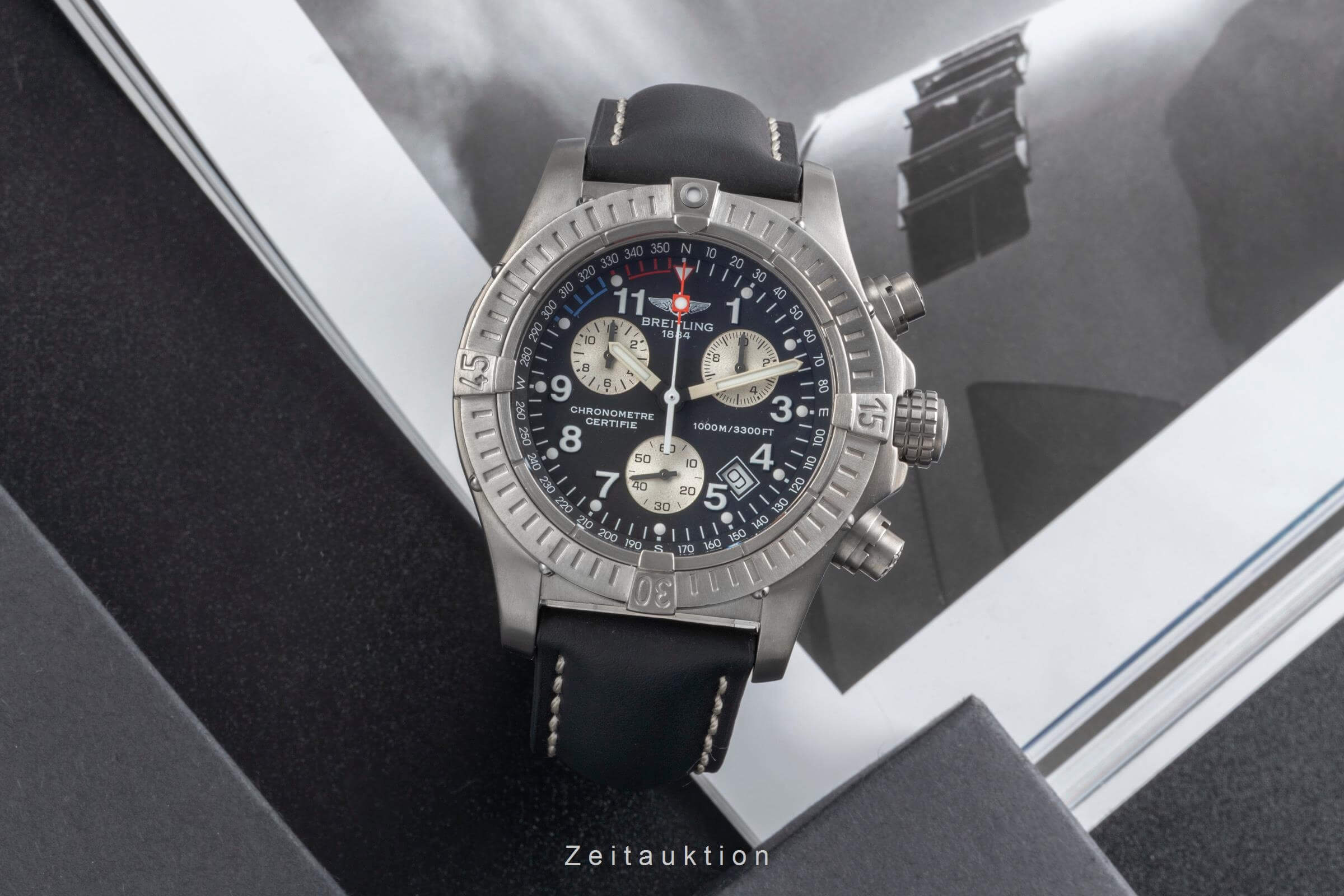 Breitling Avenger chronograph titanium quartz Kal. B73 Ref. E73360