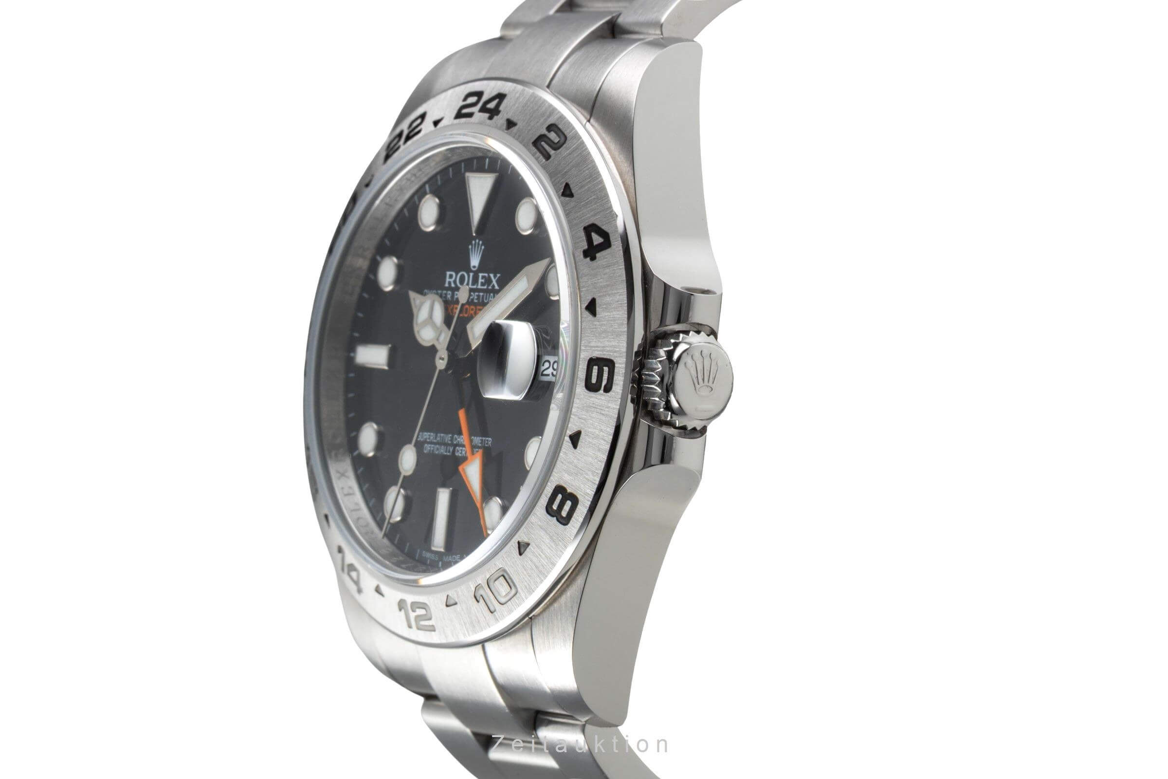 Rolex Explorer II acero automático reloj para caballeros 216570  [2501219]