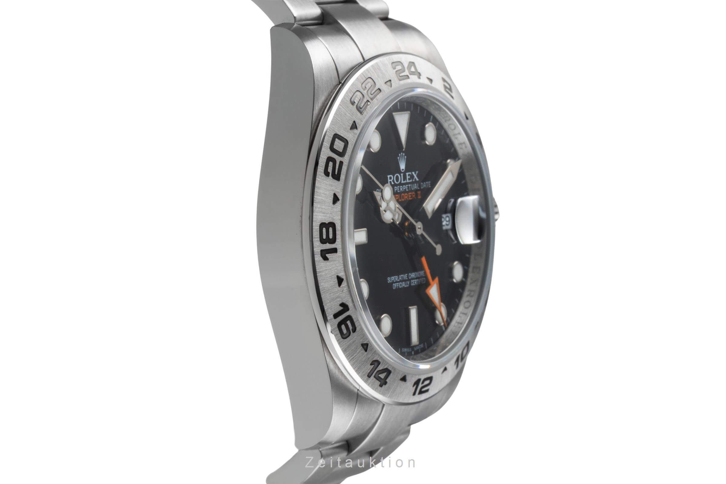 Rolex Explorer II acero automático reloj para caballeros 216570  [2501219]