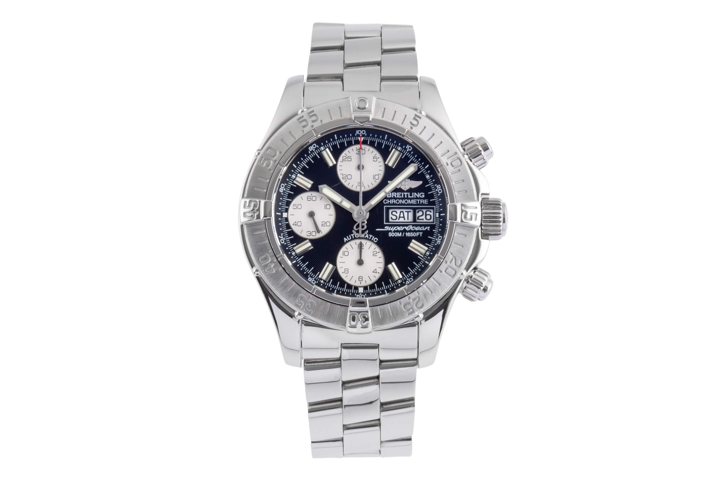 Breitling Superocean Chronograph chronographe acier automatique montre pour hommes A1334011/B683  [2501225]