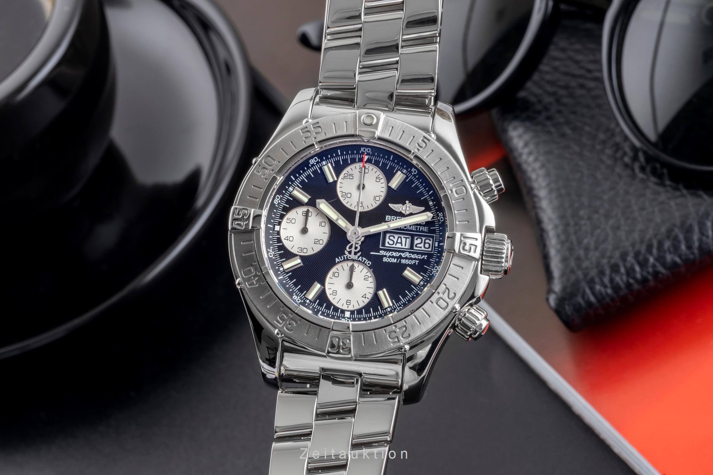 Breitling Superocean Chronograph chronographe acier automatique montre pour hommes A1334011/B683  [2501225]