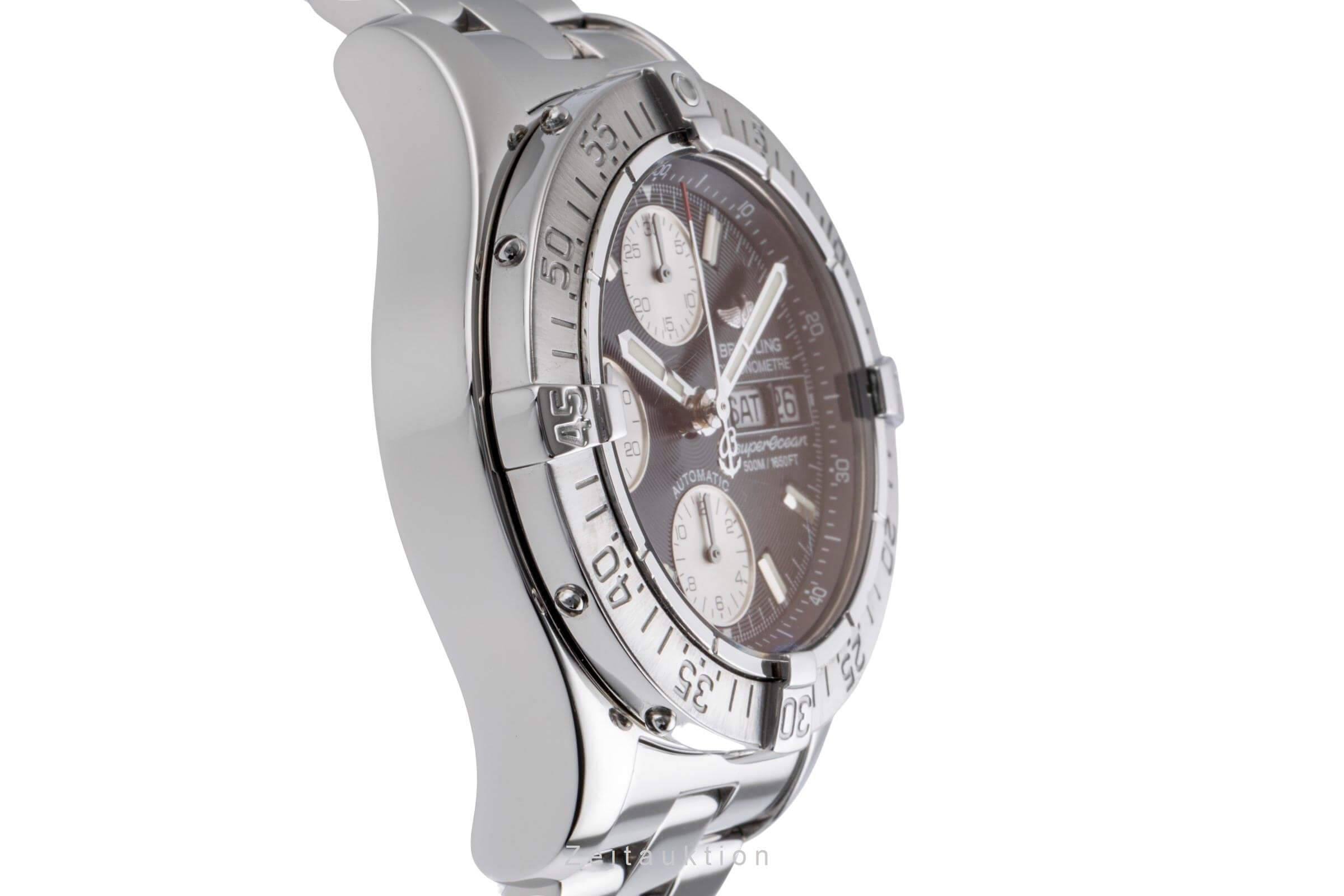 Breitling Superocean Chronograph chronographe acier automatique montre pour hommes A1334011/B683  [2501225]